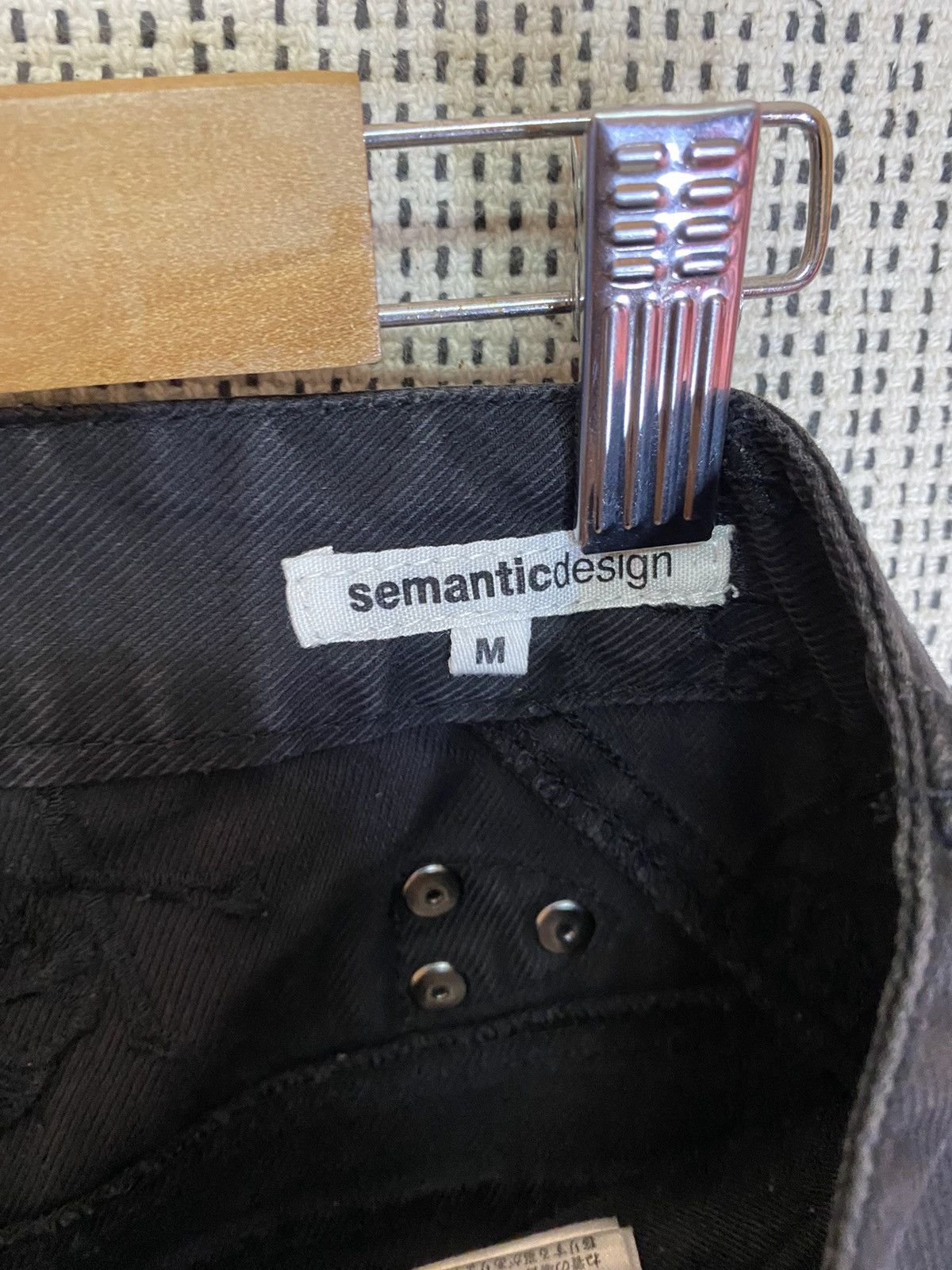 semanticdesign ‼️SEMANTIC DESIGN DENIM SKULL DESIGN GOTHIC STYLE ‼️ Size US 32 / EU 48 - 11 Thumbnail