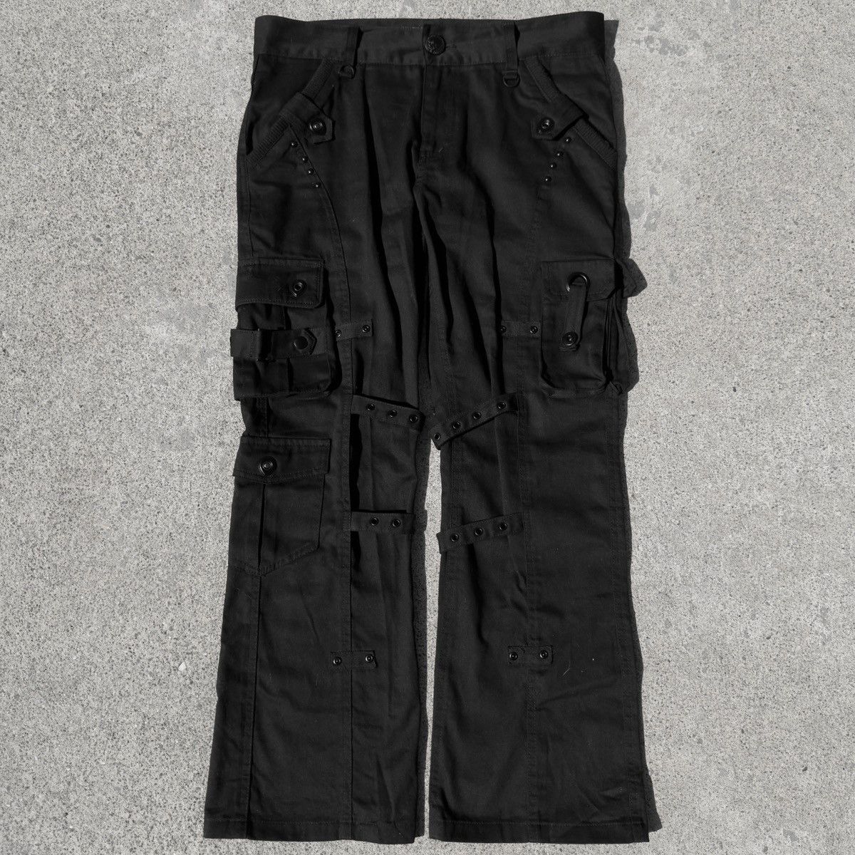 image of Tornado Mart Xfrm Bondage Cargos in Black, Men's (Size 32)
