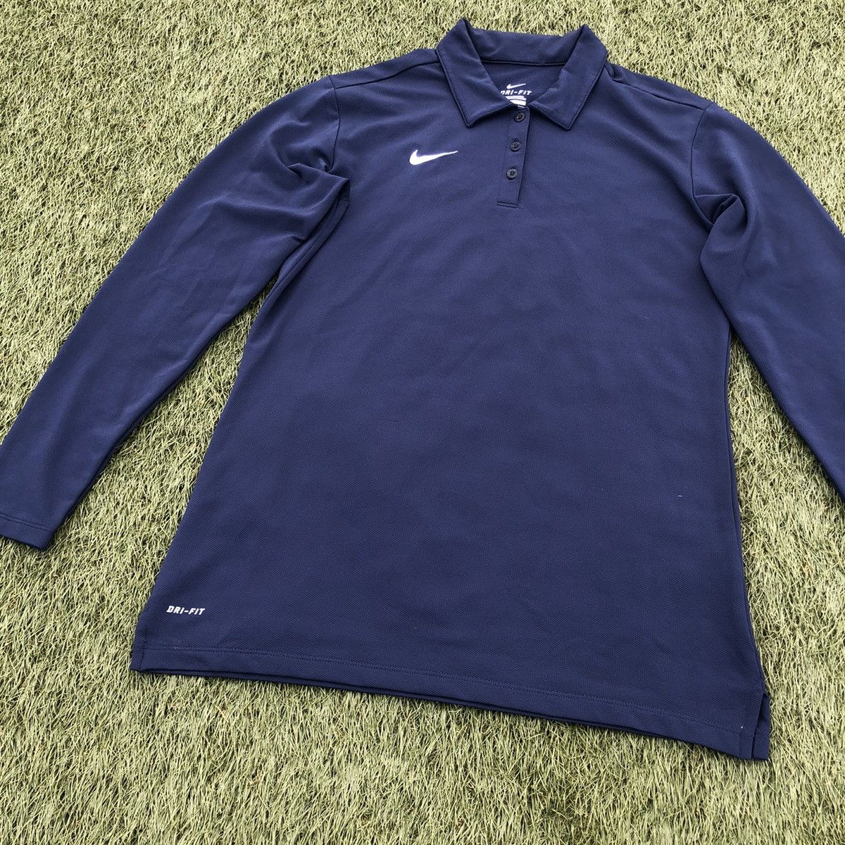 Nike × Vintage Nike longsleeve polo jersey Size US L / EU 52-54 / 3 - 2 Thumbnail