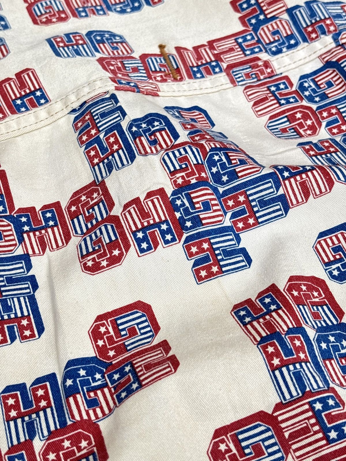 Designer × Hysteric Glamour × Japanese Brand Hysteric Glamour KINKY American Flag Pleated Front Western Size US M / EU 48-50 / 2 - 7 Thumbnail