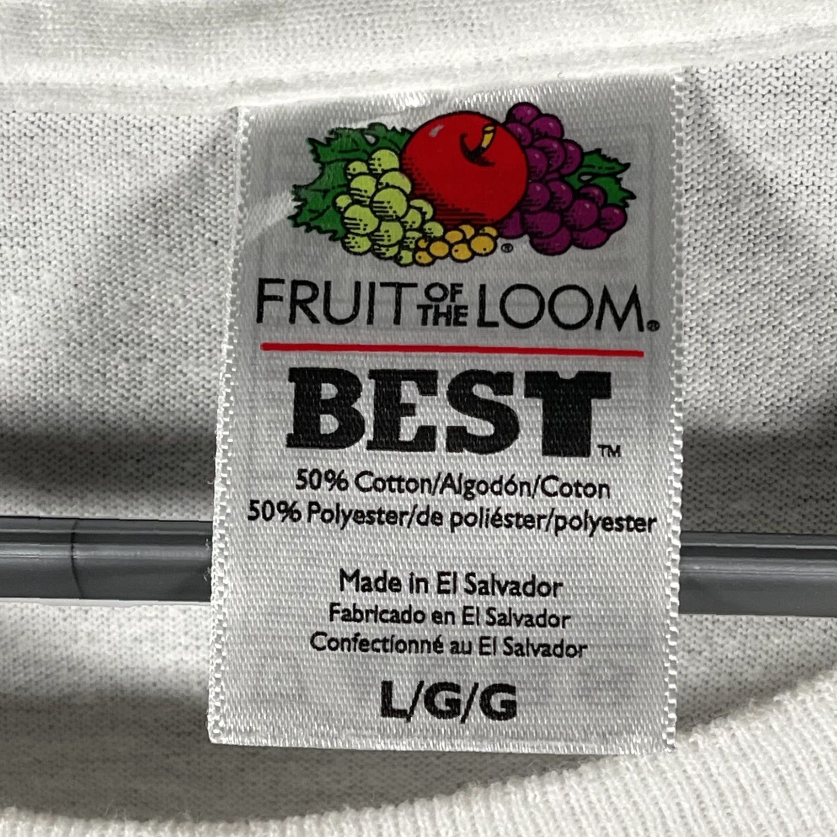 Fruit Of The Loom Vettes Across America Shirt Mens Large White Corvette Tee 2005 Size US L / EU 52-54 / 3 - 5 Thumbnail