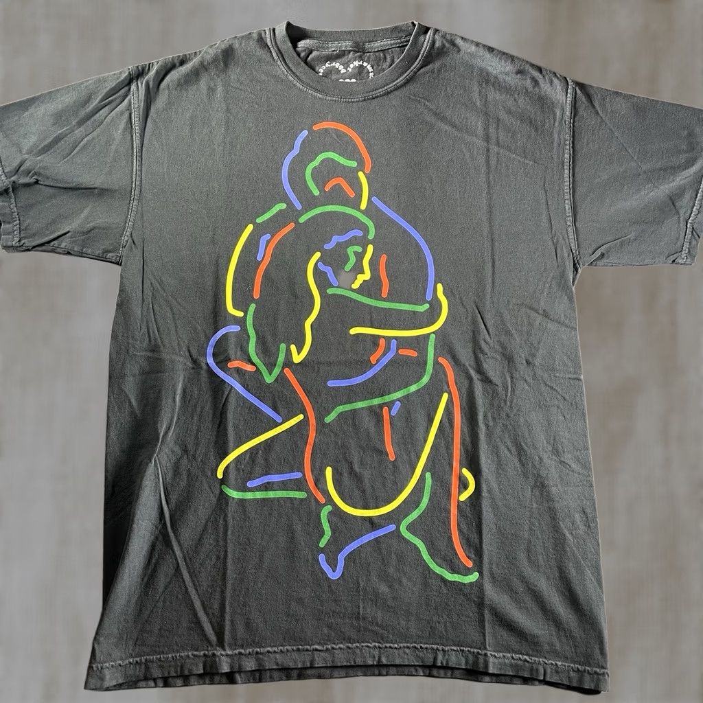 Market Chinatown Market Art Tee Shirt Men’s Medium Black Bryce Wong The Sandman Los Angeles M & M Size US M / EU 48-50 / 2 - 1 Thumbnail