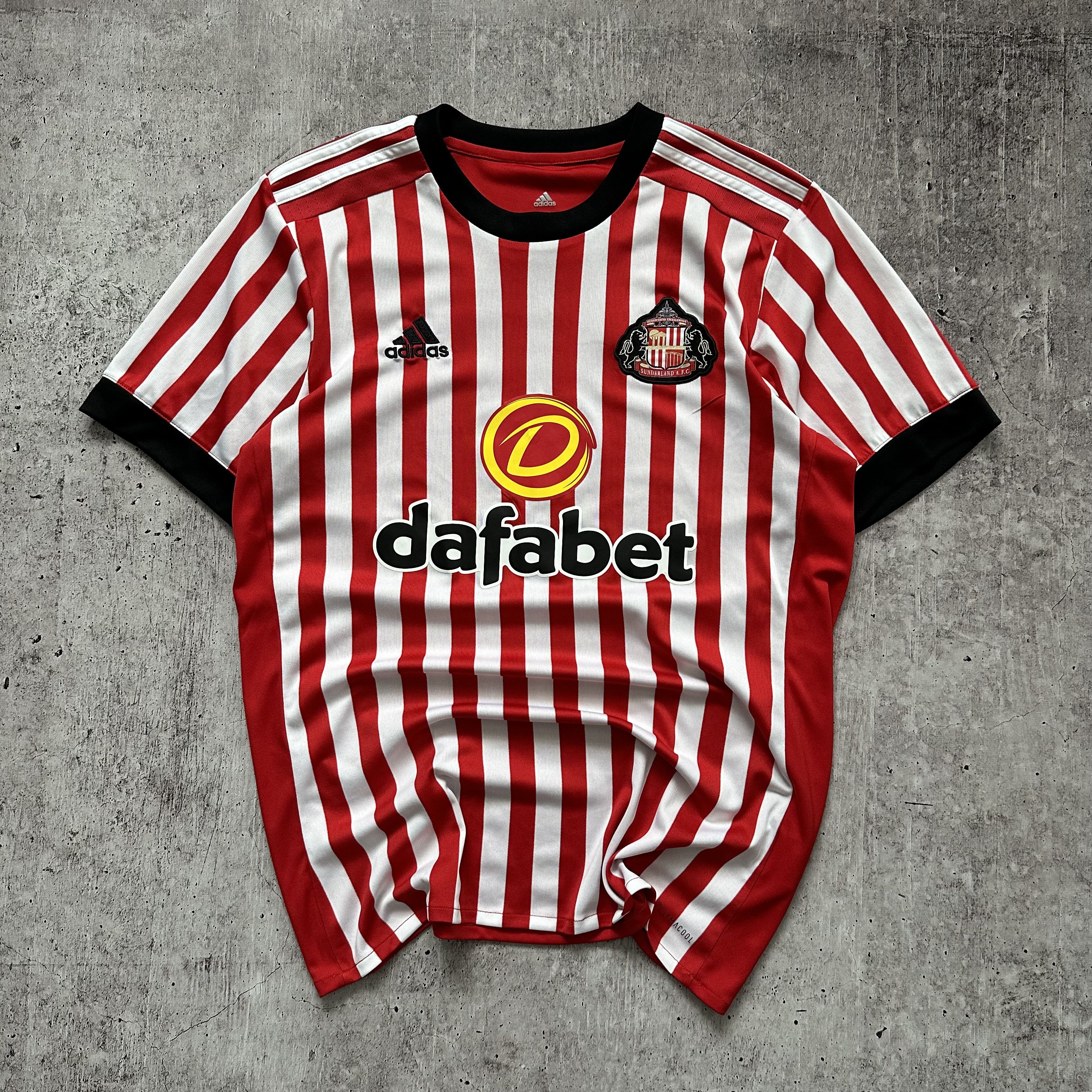 Adidas SUNDERLAND ADIDAS 2017/2018 FOOTBALL SOCCER HOME JERSEY Size US M / EU 48-50 / 2 - 1 Thumbnail