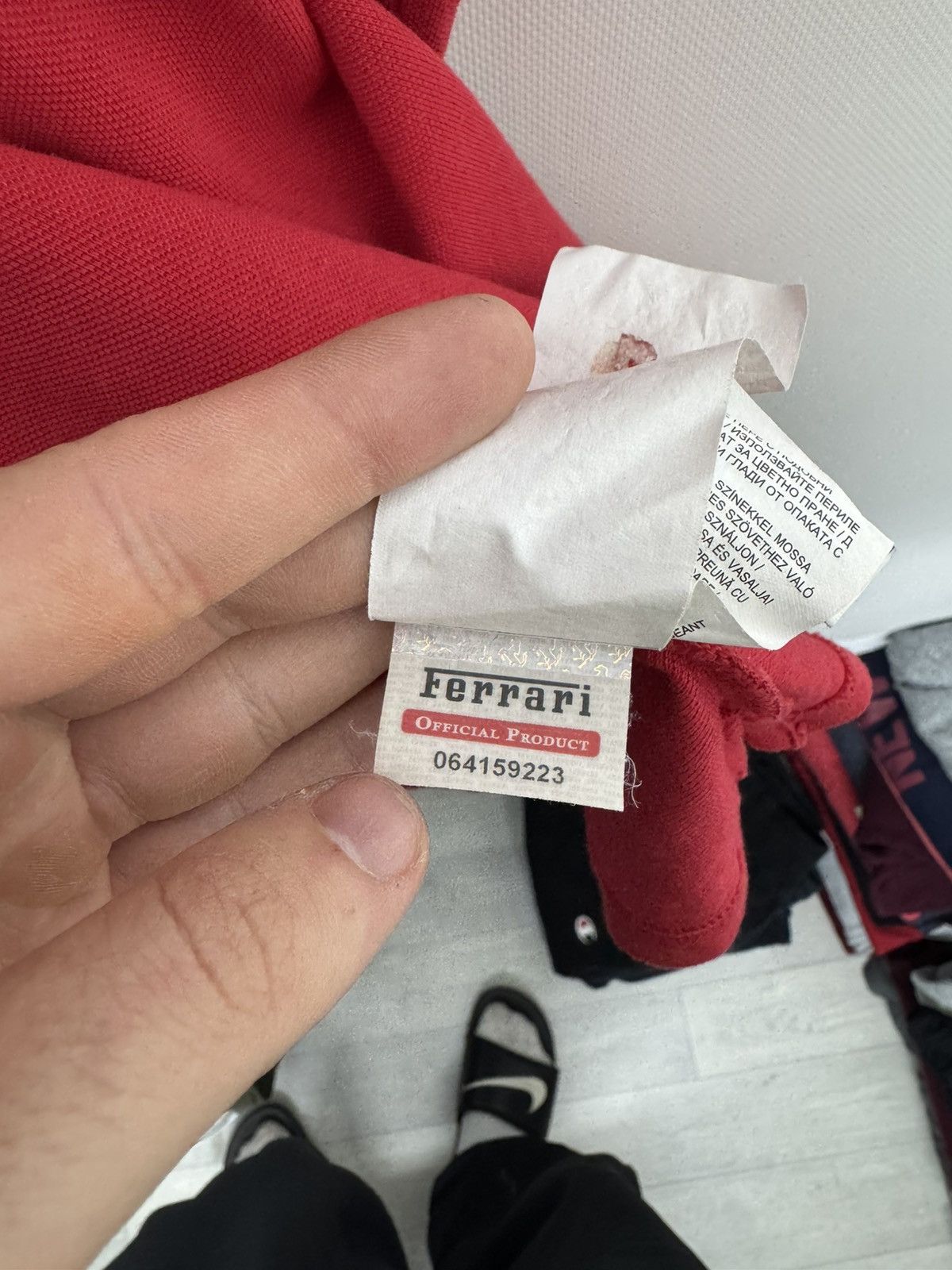 Ferrari Vintage Ferrari 90s Racing Polo Tee Motorsport F1 Rare Hype Size US XXL / EU 58 / 5 - 11 Thumbnail
