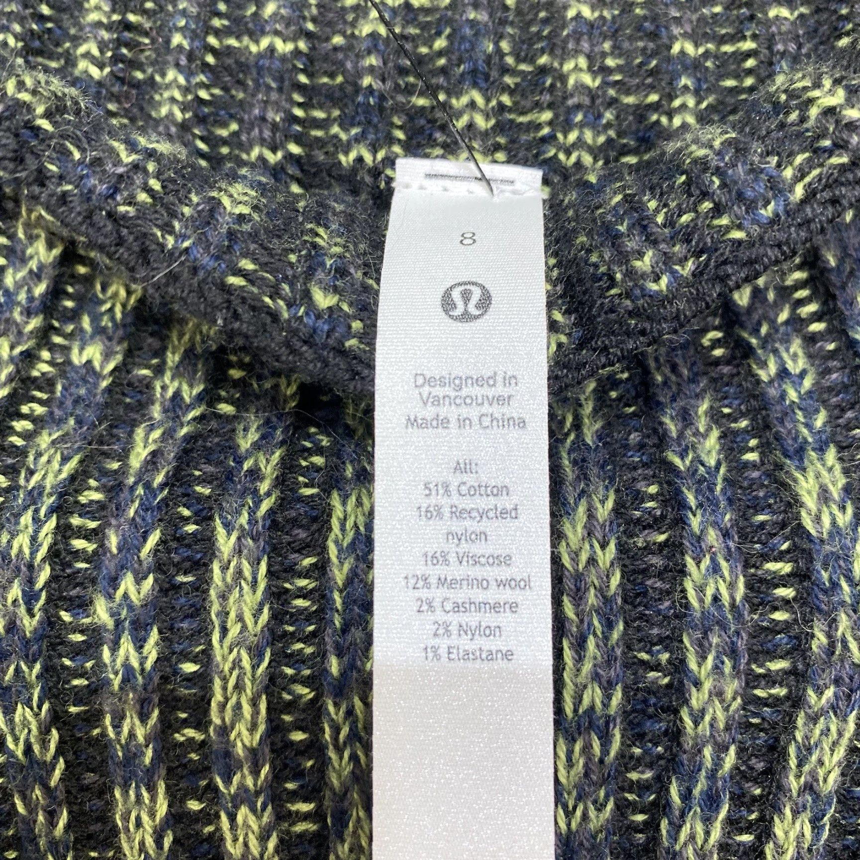 Lululemon Lululemon Sweater Womens Size 8 Merino Wool Blend Mock Neck Heavyweight Green Size M / US 6-8 / IT 42-44 - 5 Thumbnail