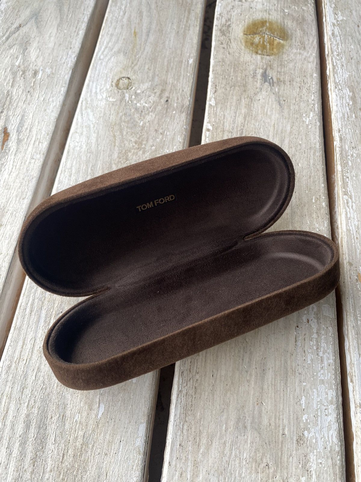 Designer × Tom Ford Vintage Brown Velour Tom Ford Case/ Box For Sunglasses Size ONE SIZE - 5 Thumbnail