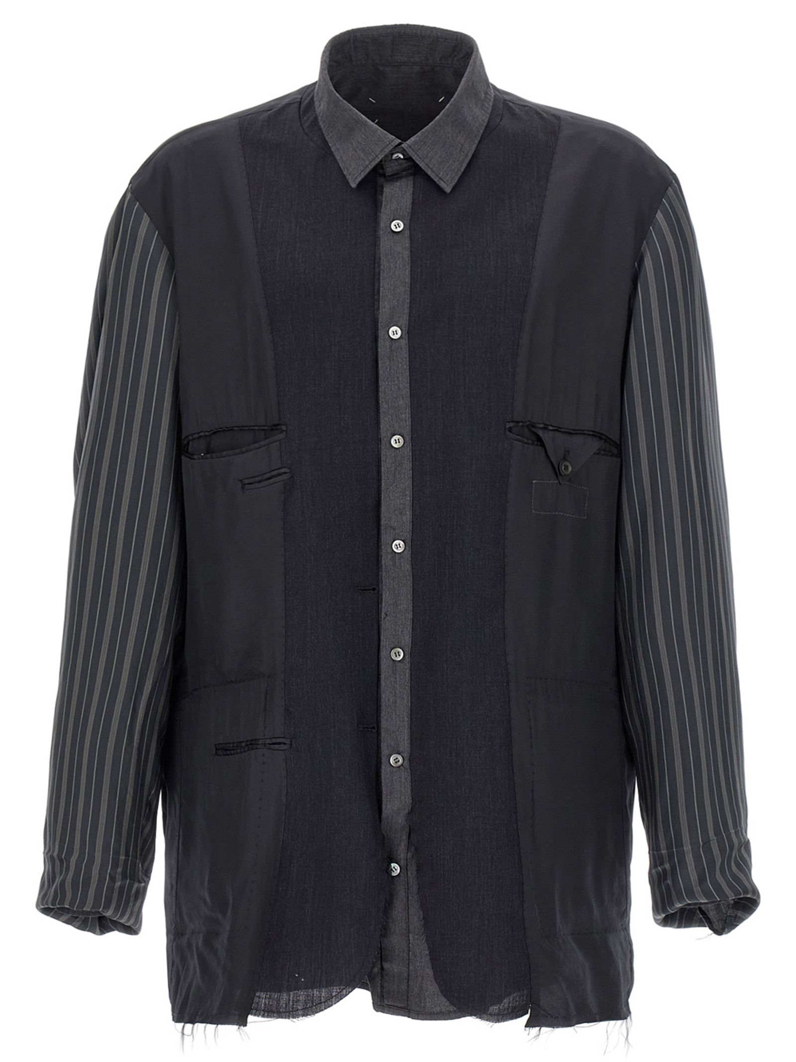 Patchwork reversible jacket