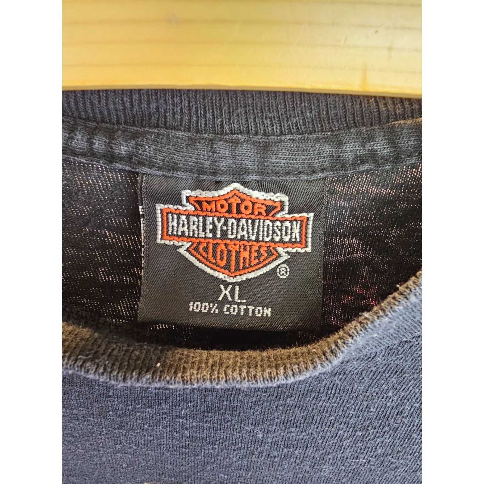 Harley Davidson VINTAGE Harley-Davidson EasyRiders MOTORCYCLE BLACK COTTON T-SHIRT SZ XLARGE Men Shirt Short Sleeve Logo 89' Size US XL / EU 56 / 4 - 5 Thumbnail