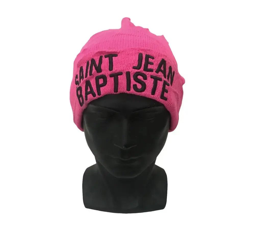 Japanese Brand Saint Jean Baptiste Plain Beanie Hat Size ONE SIZE - 1 Thumbnail