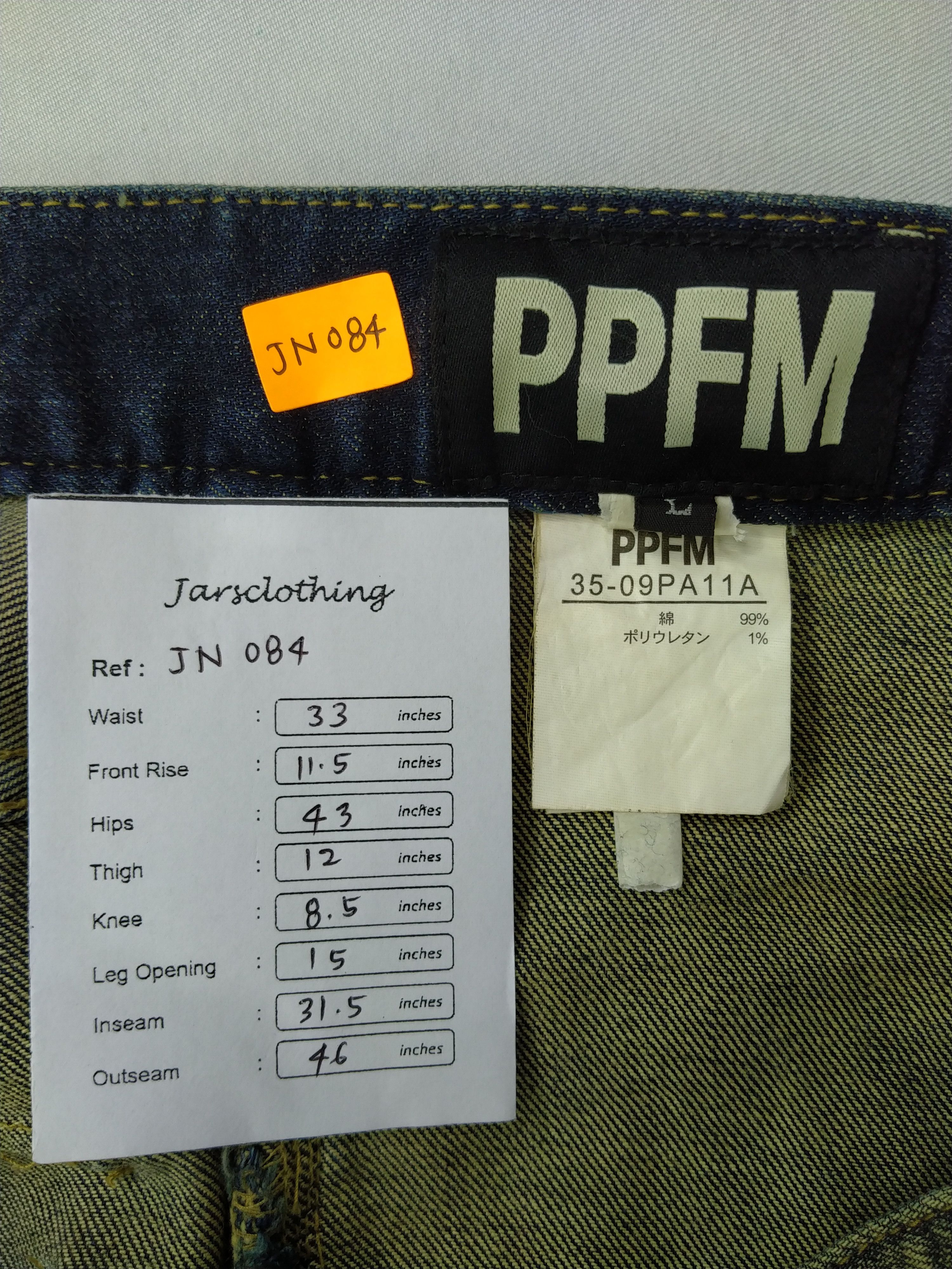 Kapital Vintage PPFM Rare KAPITAL STYLE Denim 33x31.5 -JN084 Size US 33 - 9 Thumbnail