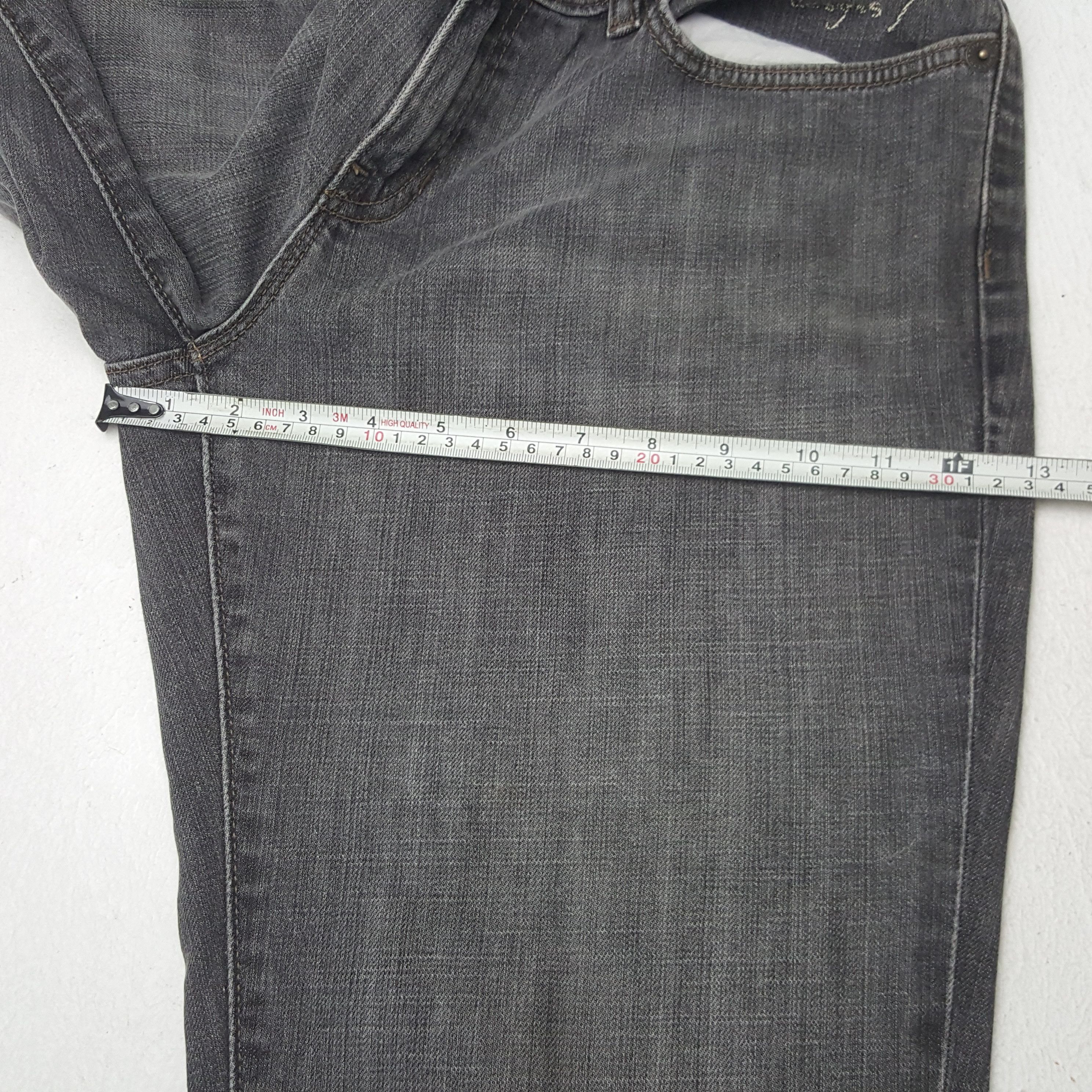 Ed Hardy × Vintage Vintage Ed Hardy Spell Out Logo Denim Jeans Size 34" / US 12 / IT 48 - 9 Thumbnail