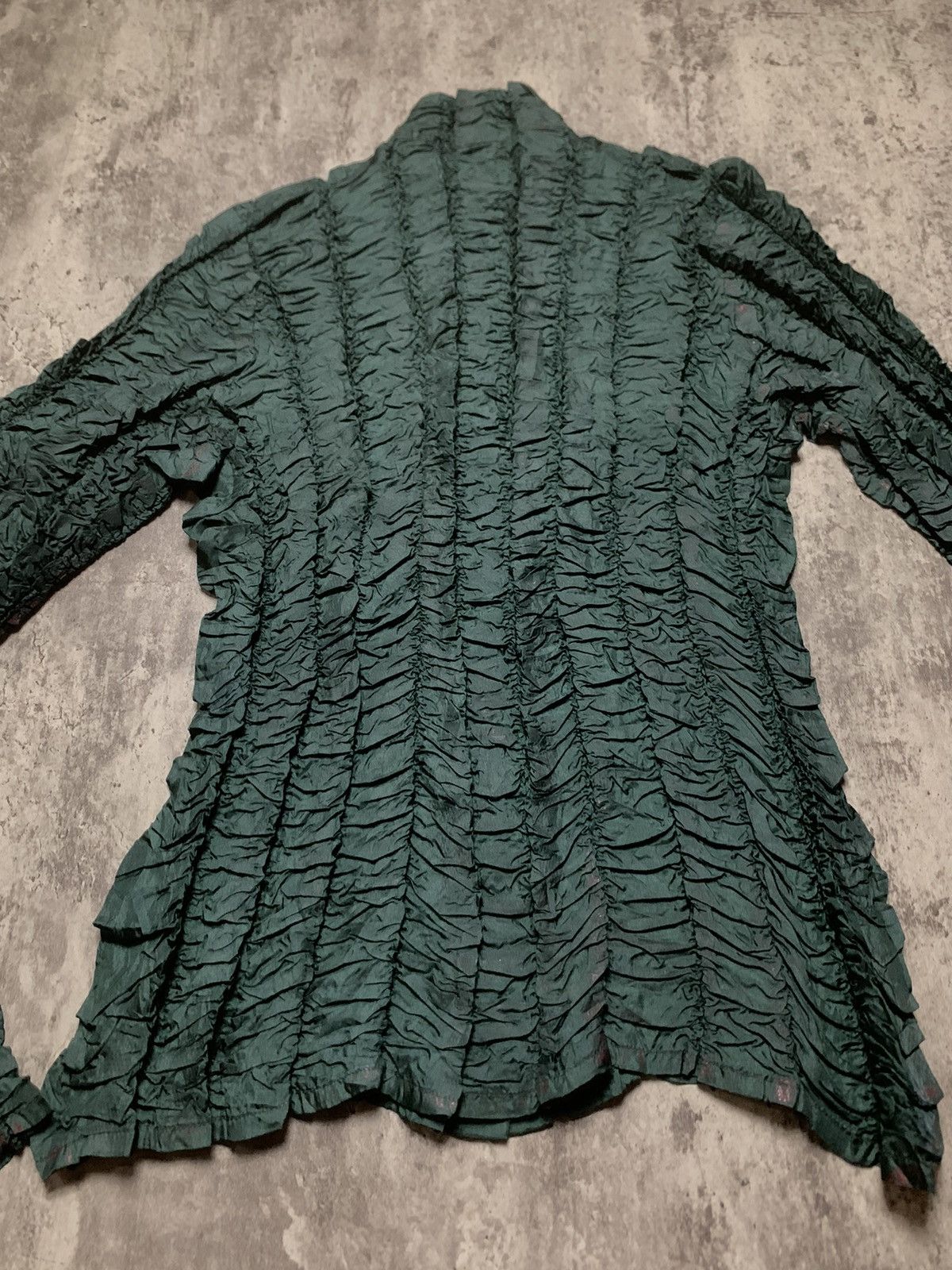 Pleats Please Issey Miyake Vintage Pleated Crumpled Yoshiki Hishinuma Size M / US 6-8 / IT 42-44 - 4 Thumbnail