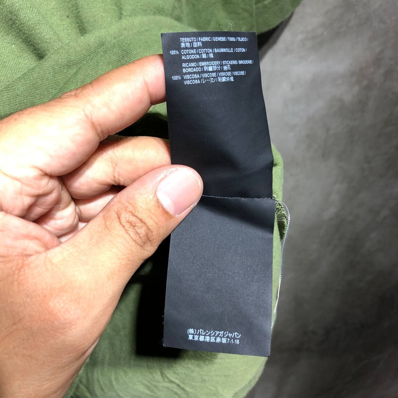 Balenciaga Balenciaga Spell Out Embroidered Tee Size US XXS / EU 40 - 13 Thumbnail