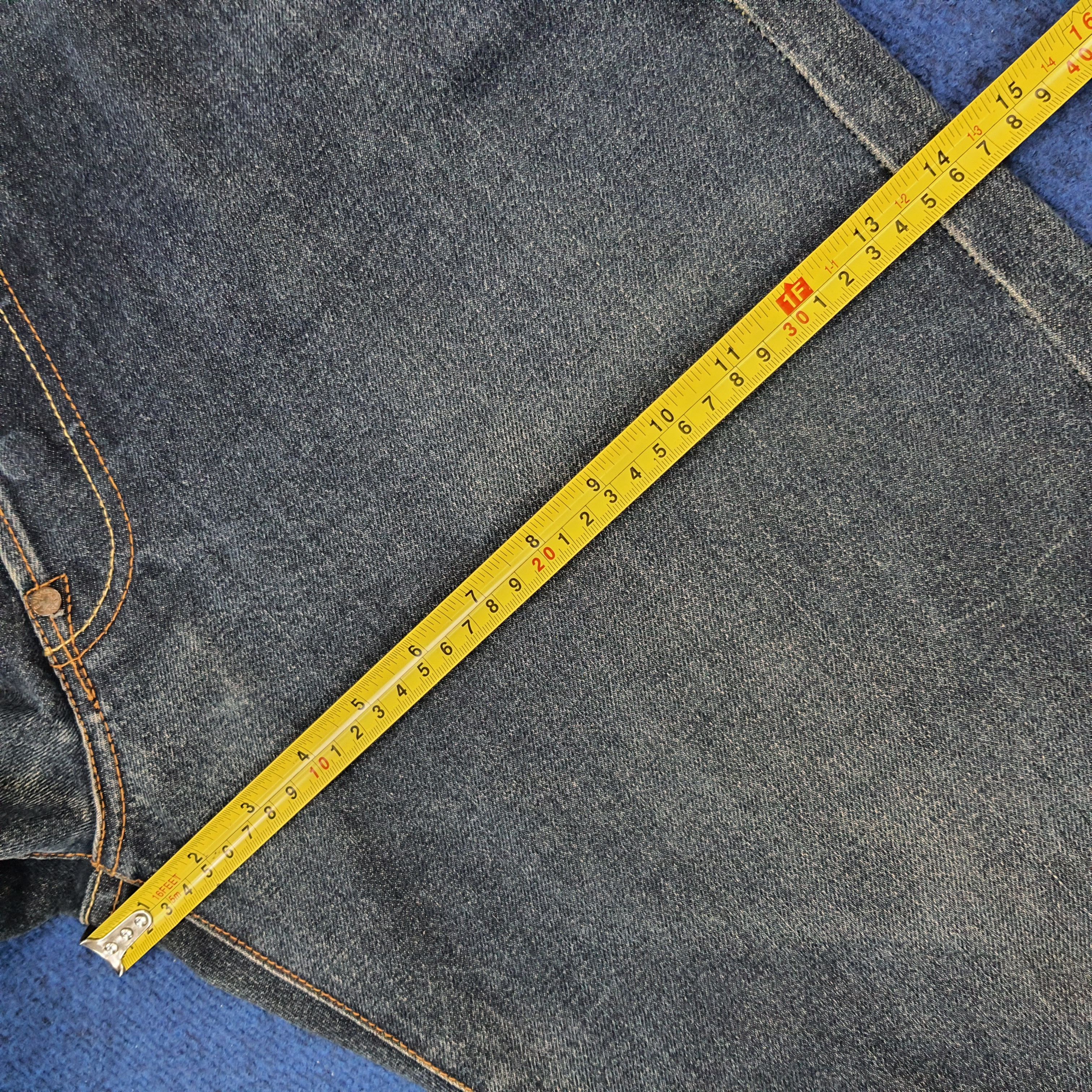 Japanese Brand × Vintage Vintage Evisu Salvadge Japan Custom Daicock Jeans C217N24 Size US 36 / EU 52 - 14 Thumbnail