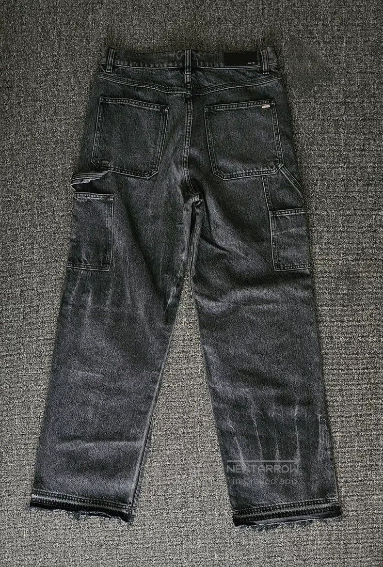 Amiri Amiri Wide Leg Work Denim Pants Size US 29 - 3 Thumbnail