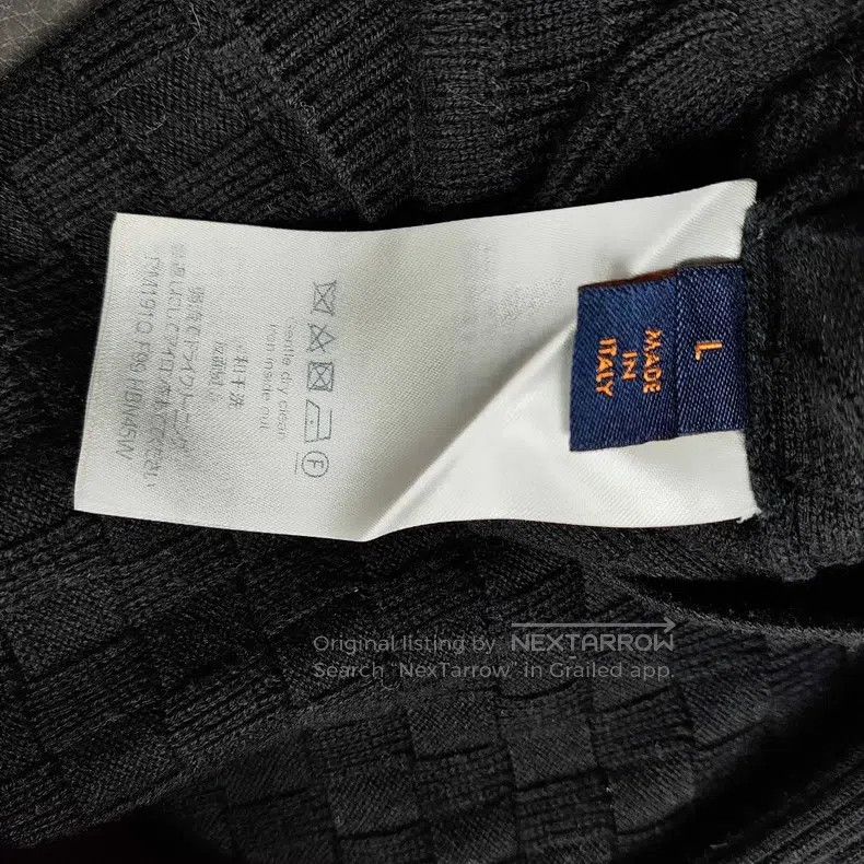 Louis Vuitton Louis Vuitton Knit dark check sweater Size US L / EU 52-54 / 3 - 4 Thumbnail