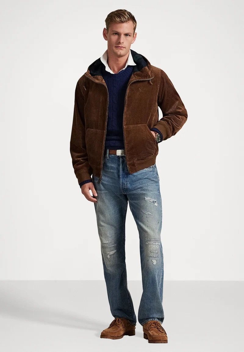Polo Ralph Lauren Polo Ralph Lauren The Wynton Corduroy Hooded Jacket Size XL Size US XL / EU 56 / 4 - 1 Thumbnail