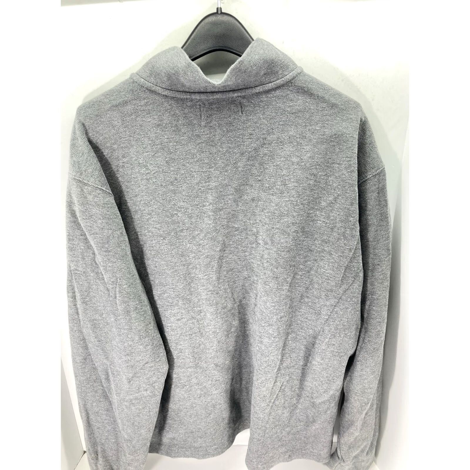 Ralph Lauren Polo Ralph Lauren Sweater Men XL Gray Pullover 1/4 Zip Long Sleeve Heavy Cotton Size US XL / EU 56 / 4 - 6 Thumbnail