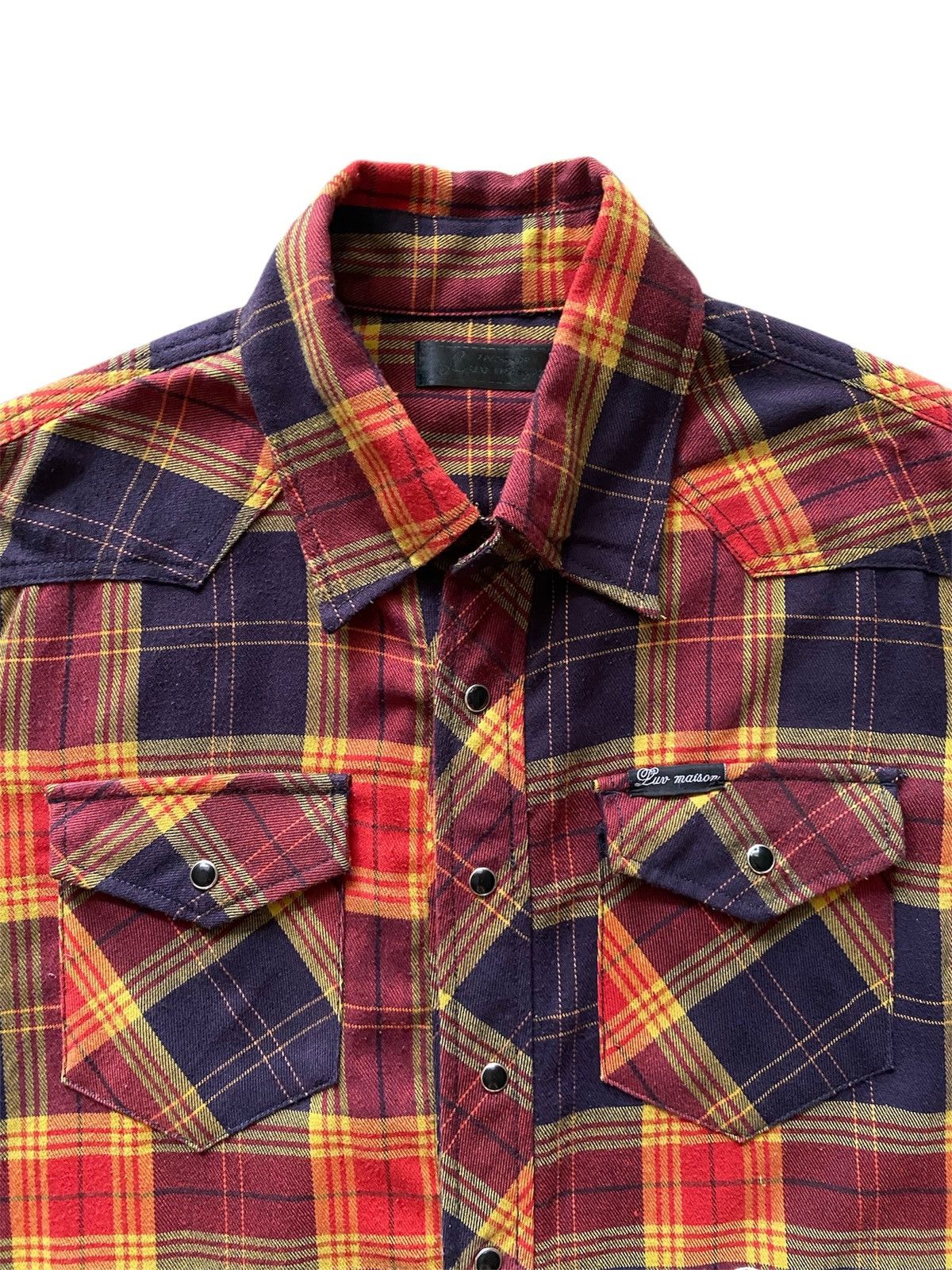 Other Y2K Luv Maison Jackrose Flannel Shirt Size US M / EU 48-50 / 2 - 2 Thumbnail
