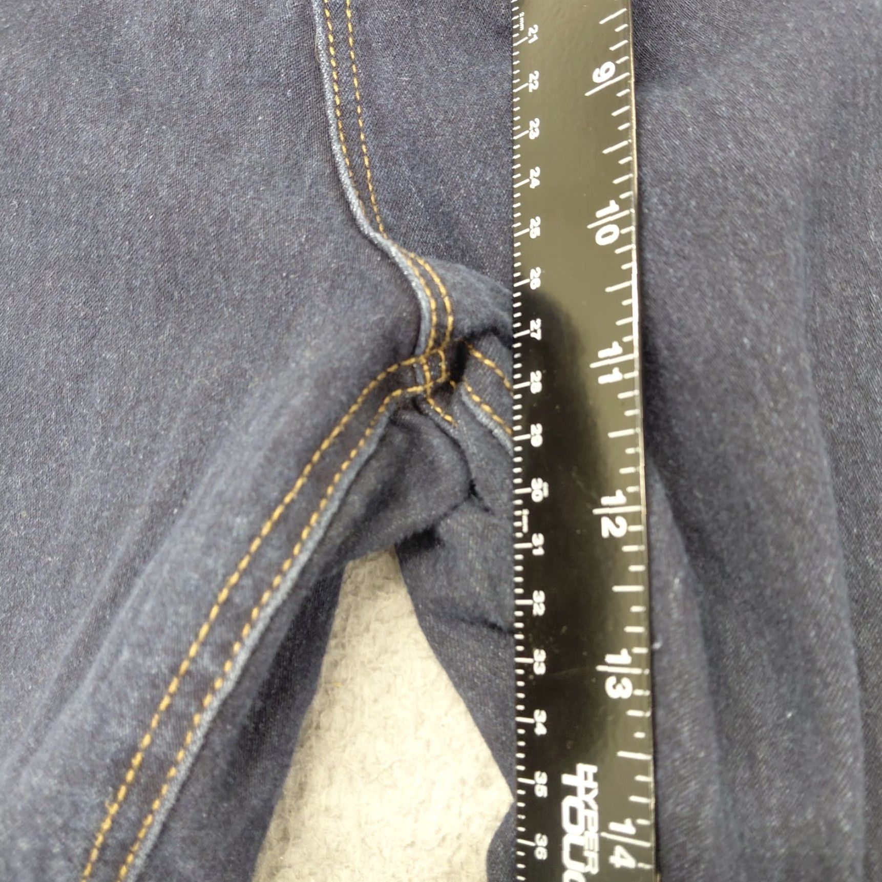 Vintage NOBO No Boundaries Jeans Women’s 17 Blue Denim Pockets Button Fly Skinny Jeans (Regular) Womens Size 38" / US 16 / IT 52 - 7 Thumbnail