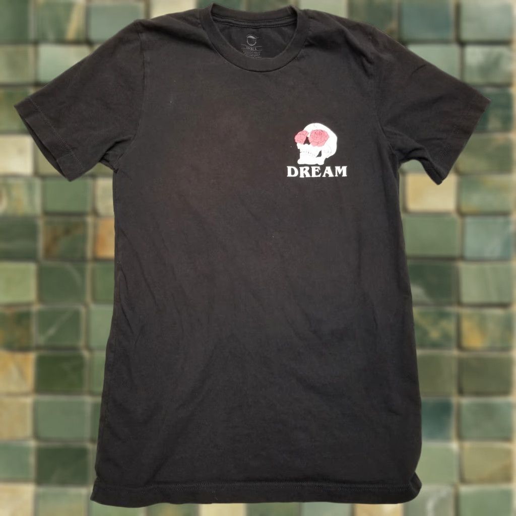 Vintage VINTAGE Mental Health Shirt Adult Small Black I saw in in a dream Skull Rose Awareness Shirt Size US S / EU 44-46 / 1 - 1 Thumbnail