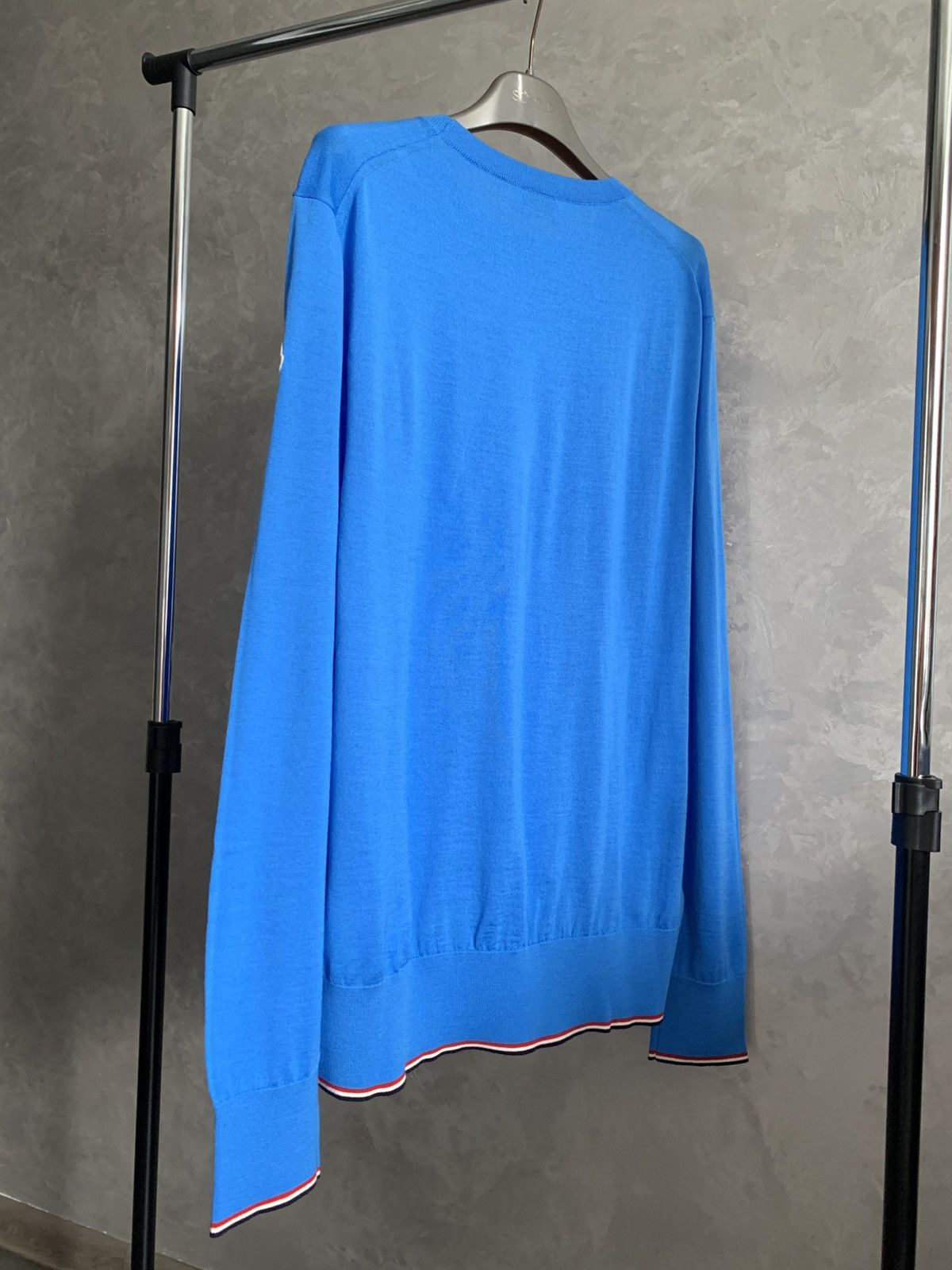 Moncler Moncler Maglia Tricot Girocollo Wool Men’s Sweater Jumper L Size US L / EU 52-54 / 3 - 18 Thumbnail