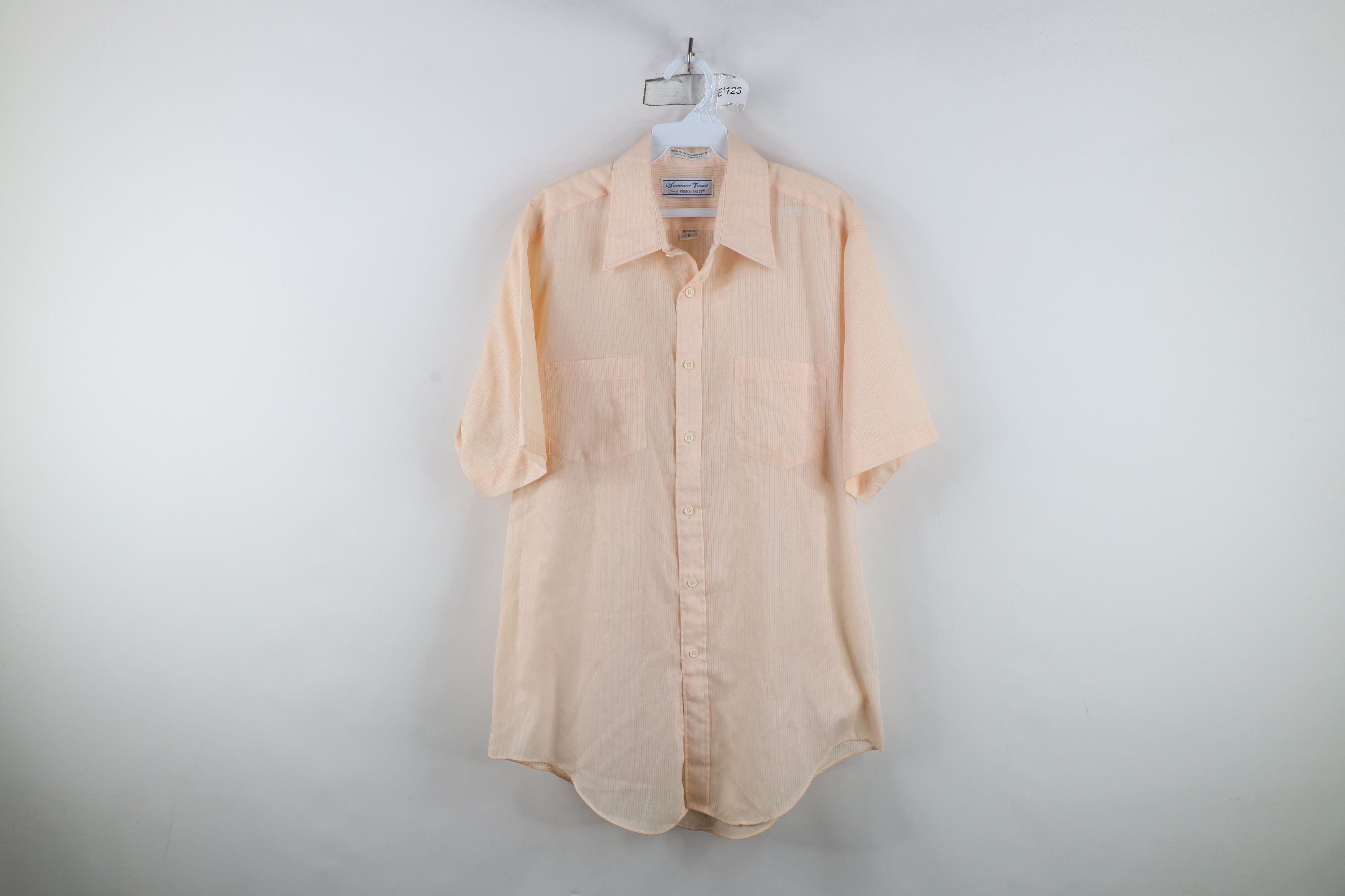 Vintage Vintage 70s Streetwear Short Sleeve Collared Button Shirt Size US M / EU 48-50 / 2 - 1 Thumbnail