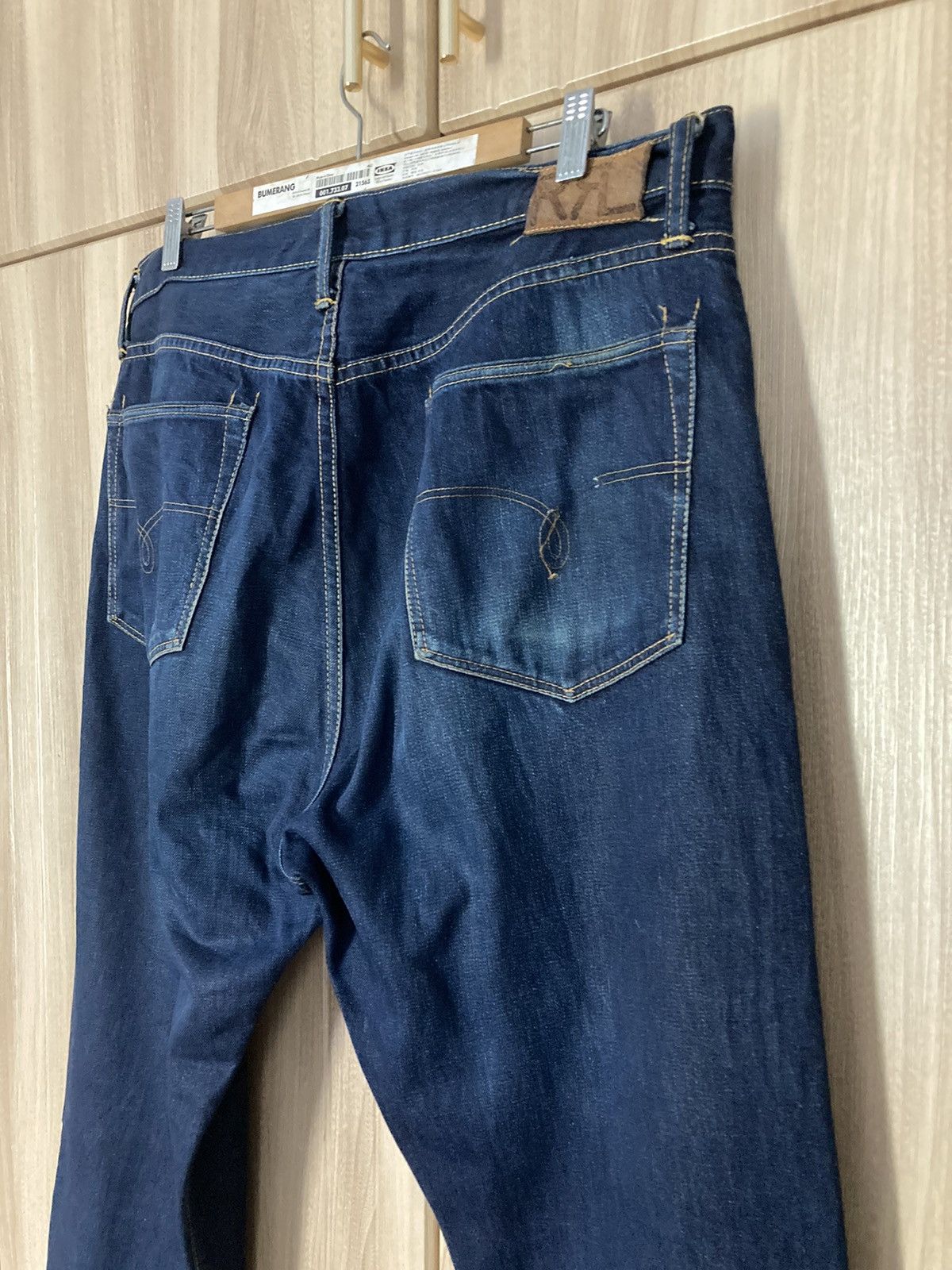 Ralph Lauren RRL Double RL Straight Indigo Denim Jeans Size US 38 / EU 54 - 8 Thumbnail