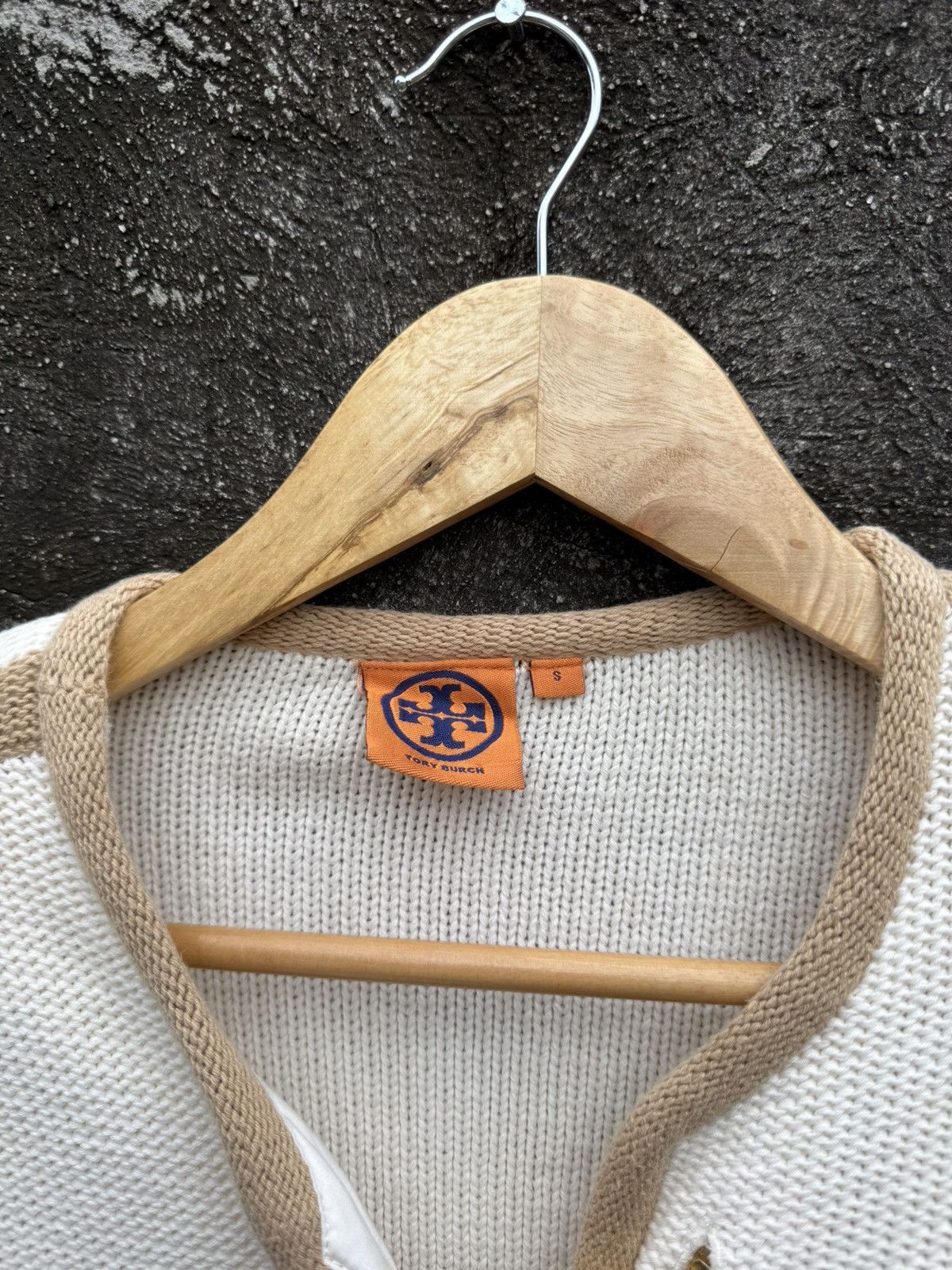 Tory Burch Tory Burch Knitted Cardigan Size S / US 4 / IT 40 - 2 Thumbnail