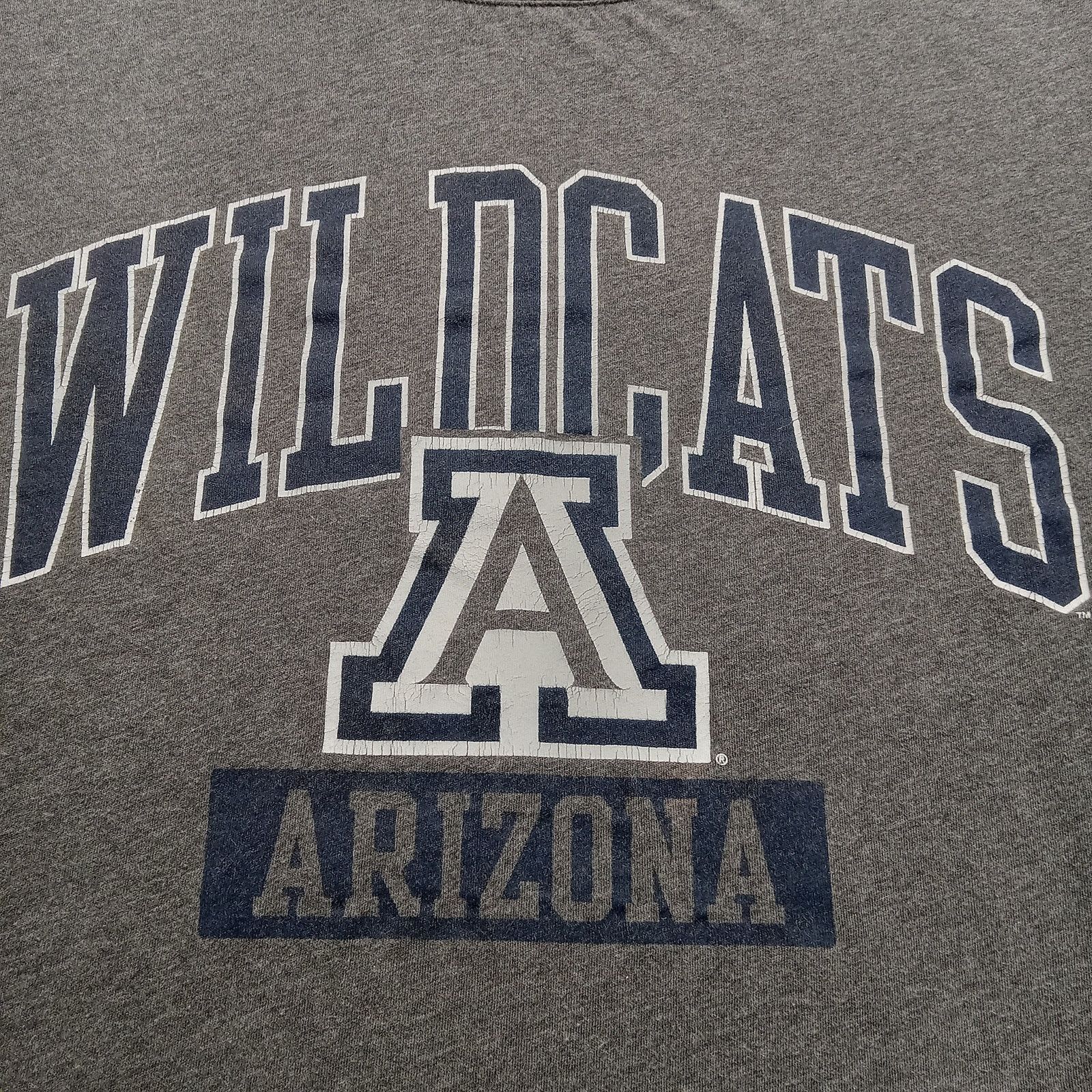 Champion Champion T-Shirt M Arizona Wildcats Grey Short Sleeve Cotton Size US M / EU 48-50 / 2 - 3 Thumbnail