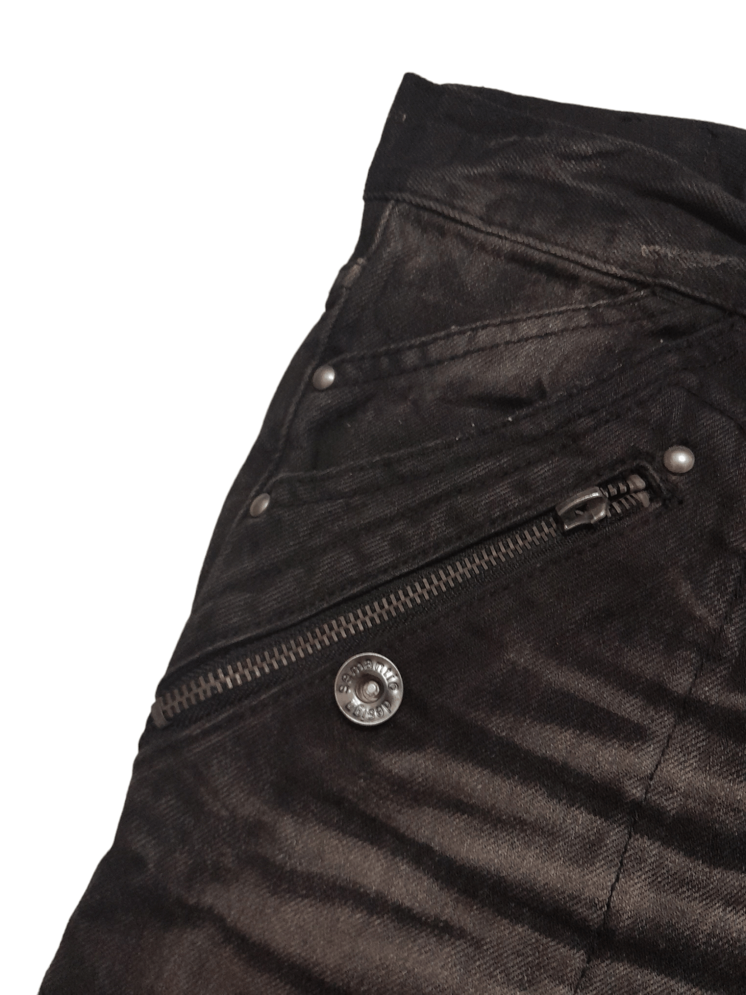 Japanese Brand SEMANTIC DESIGN Punk Denim (S128) Size US 31 - 5 Thumbnail