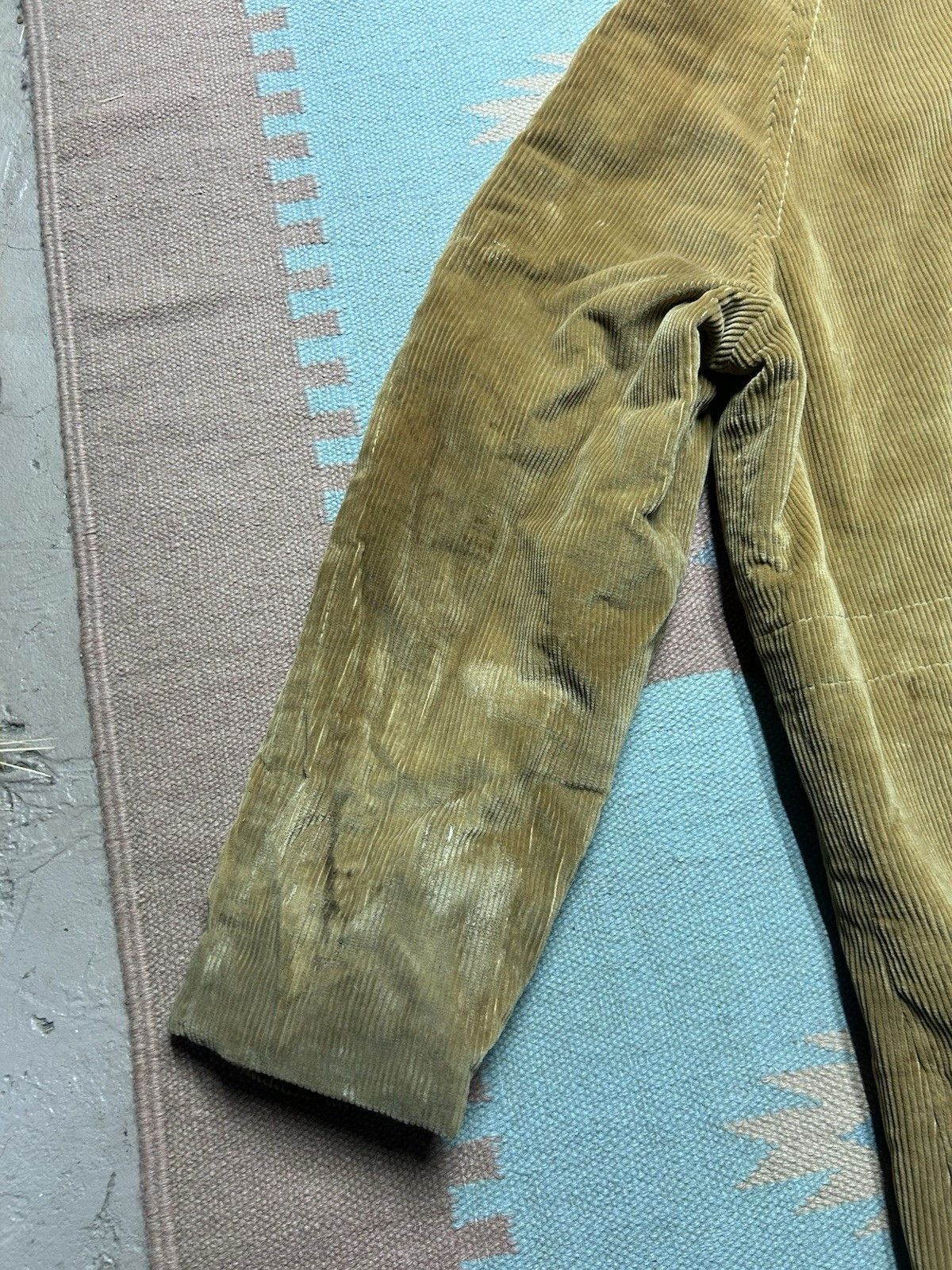 Vintage VTG 70s JCPenney corduroy jacket long coat hooded lined L 42 Size US L / EU 52-54 / 3 - 9 Thumbnail