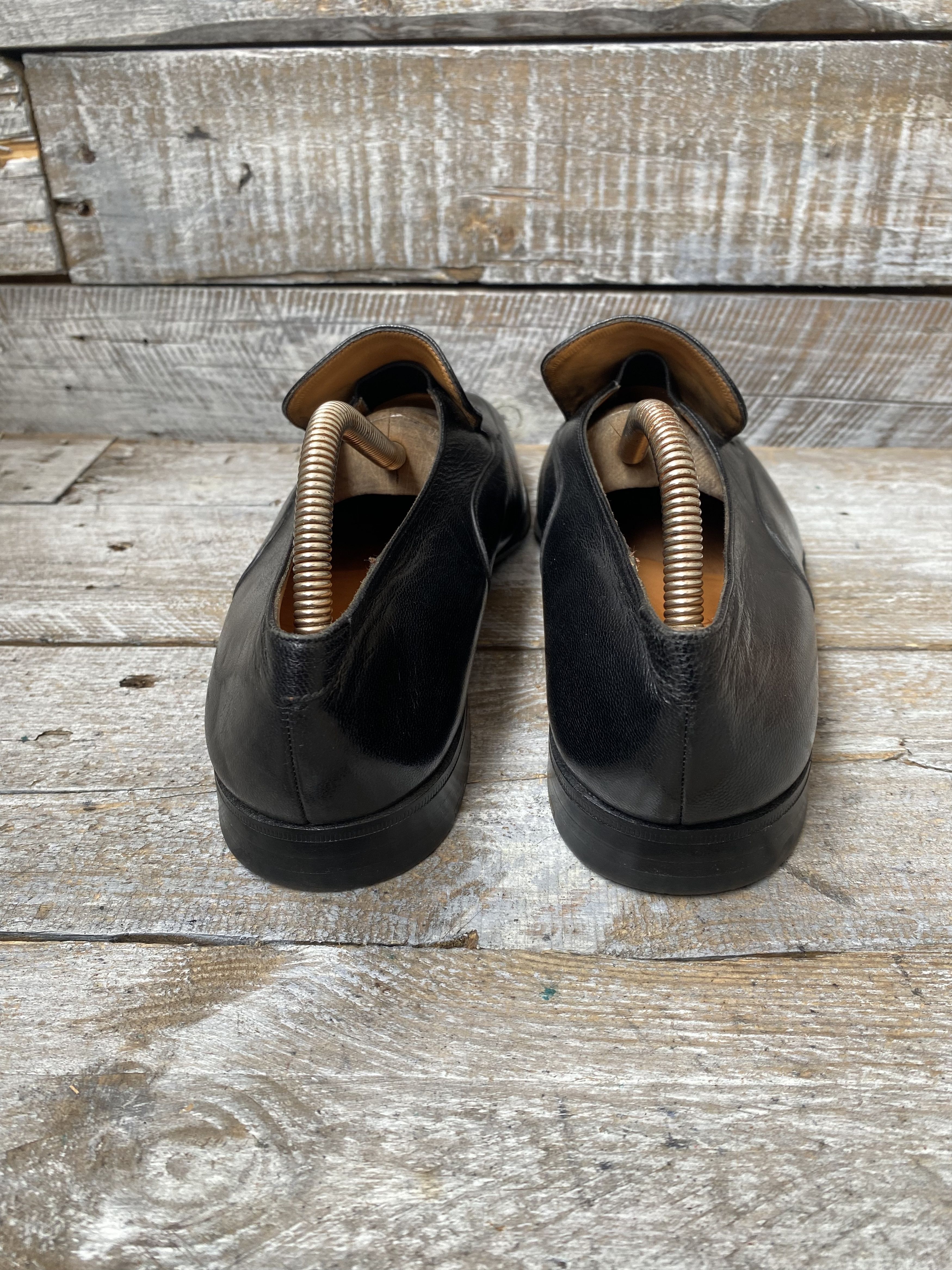 J.M. Weston J.M.Weston black leather slip on loafers sz Size US 6.5 / EU 39-40 - 5 Thumbnail
