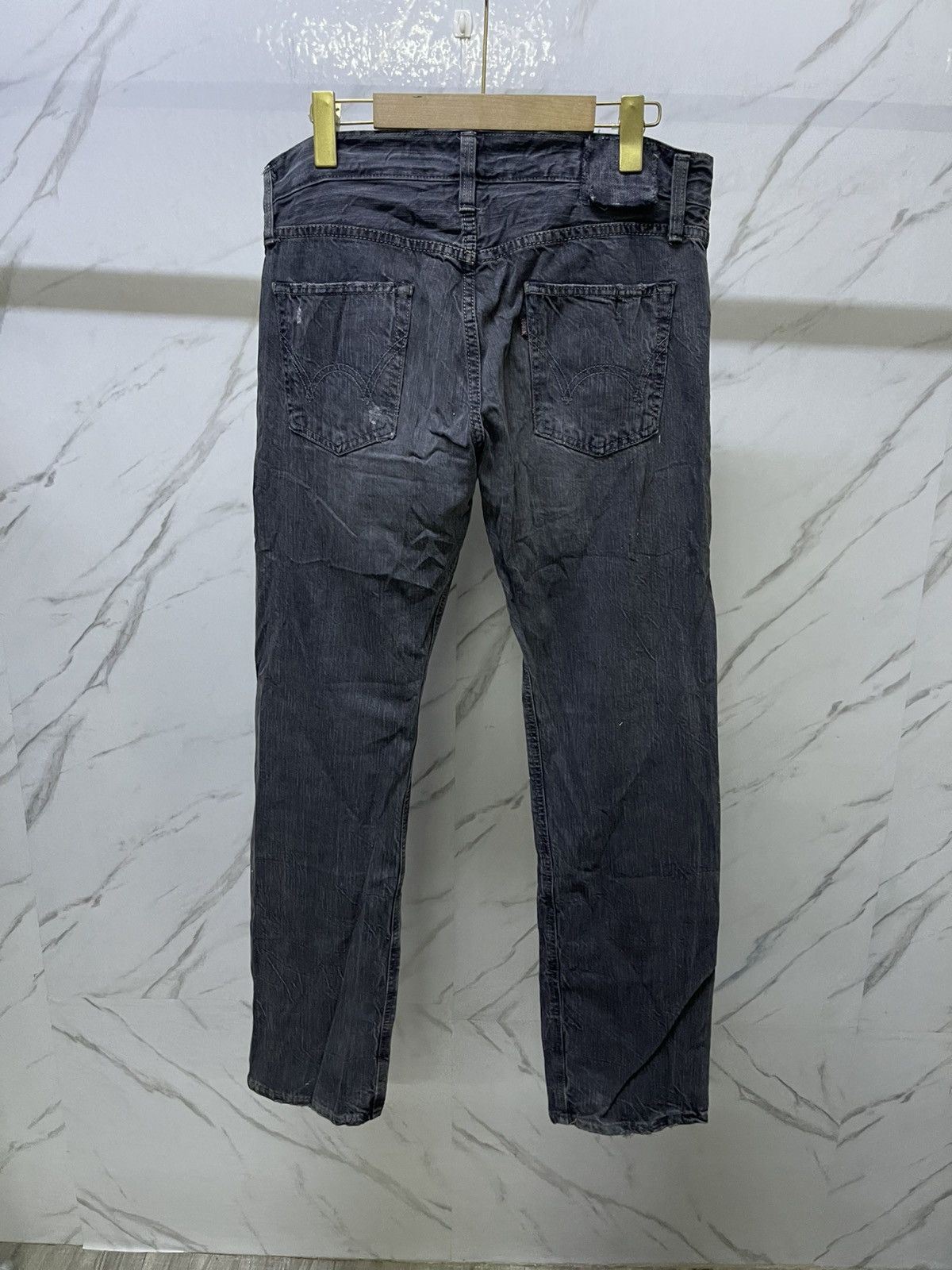 Edwin Vintage Edwin 502 Distressed Size US 35 - 11 Thumbnail