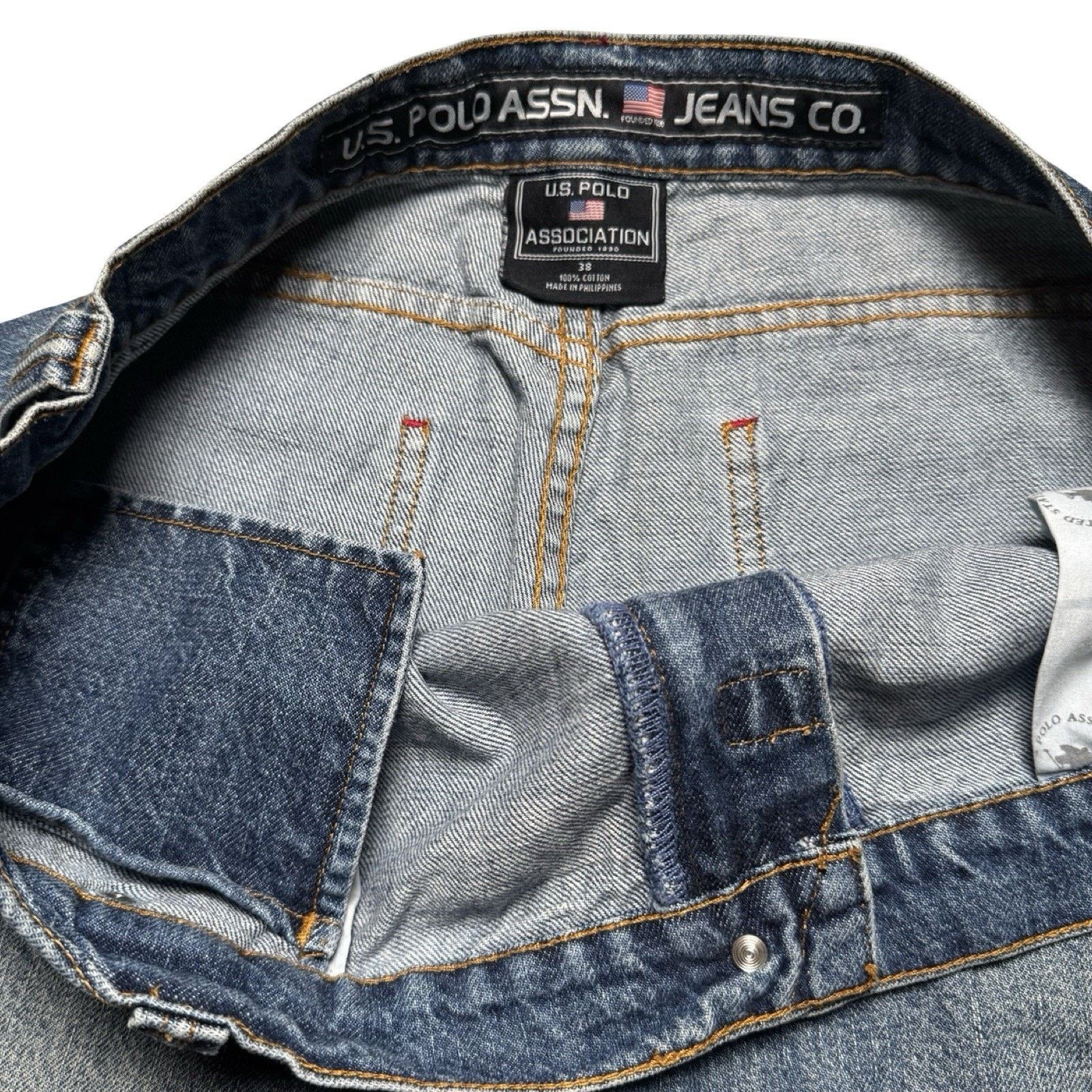 U.S. Polo Assn. U.S. Polo Assn Baggy Carpenter Jorts Mens 38 Denim Shorts Size US 38 / EU 54 - 4 Thumbnail