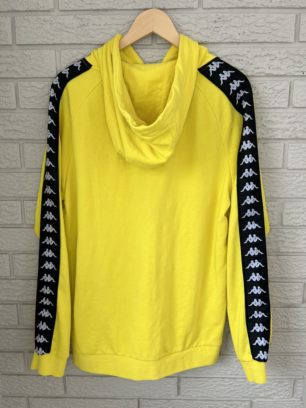 Kappa Kappa Banda Hurtado Yellow And Black Hoodie Size US L / EU 52-54 / 3 - 5 Thumbnail