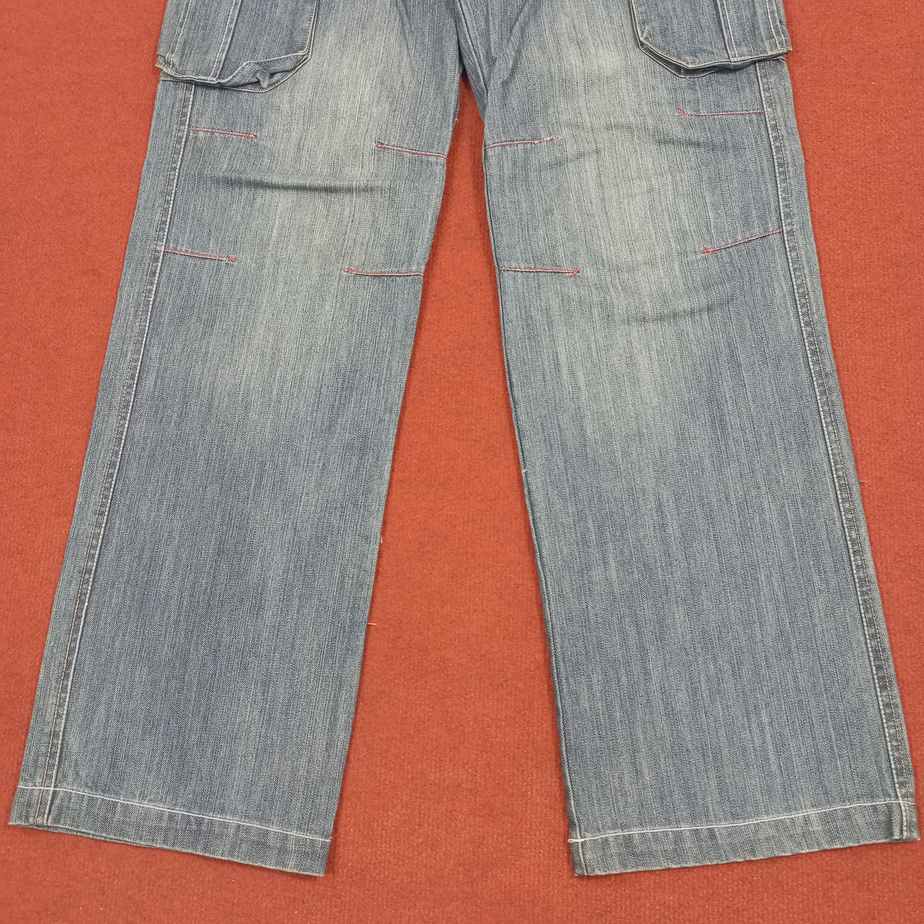 Karl Kani Karl Kani Cargo Style Streetwear Jeans Size US 27 - 3 Thumbnail