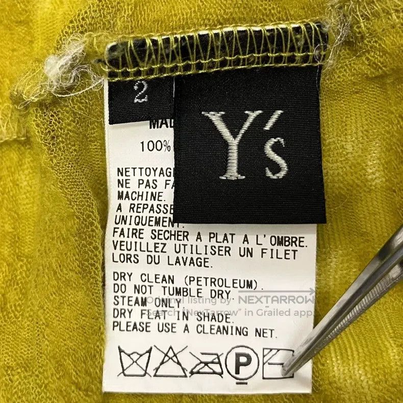 Yohji Yamamoto Yohji Yamamoto Mustard sweater Size XS / US 0-2 / IT 36-38 - 5 Thumbnail