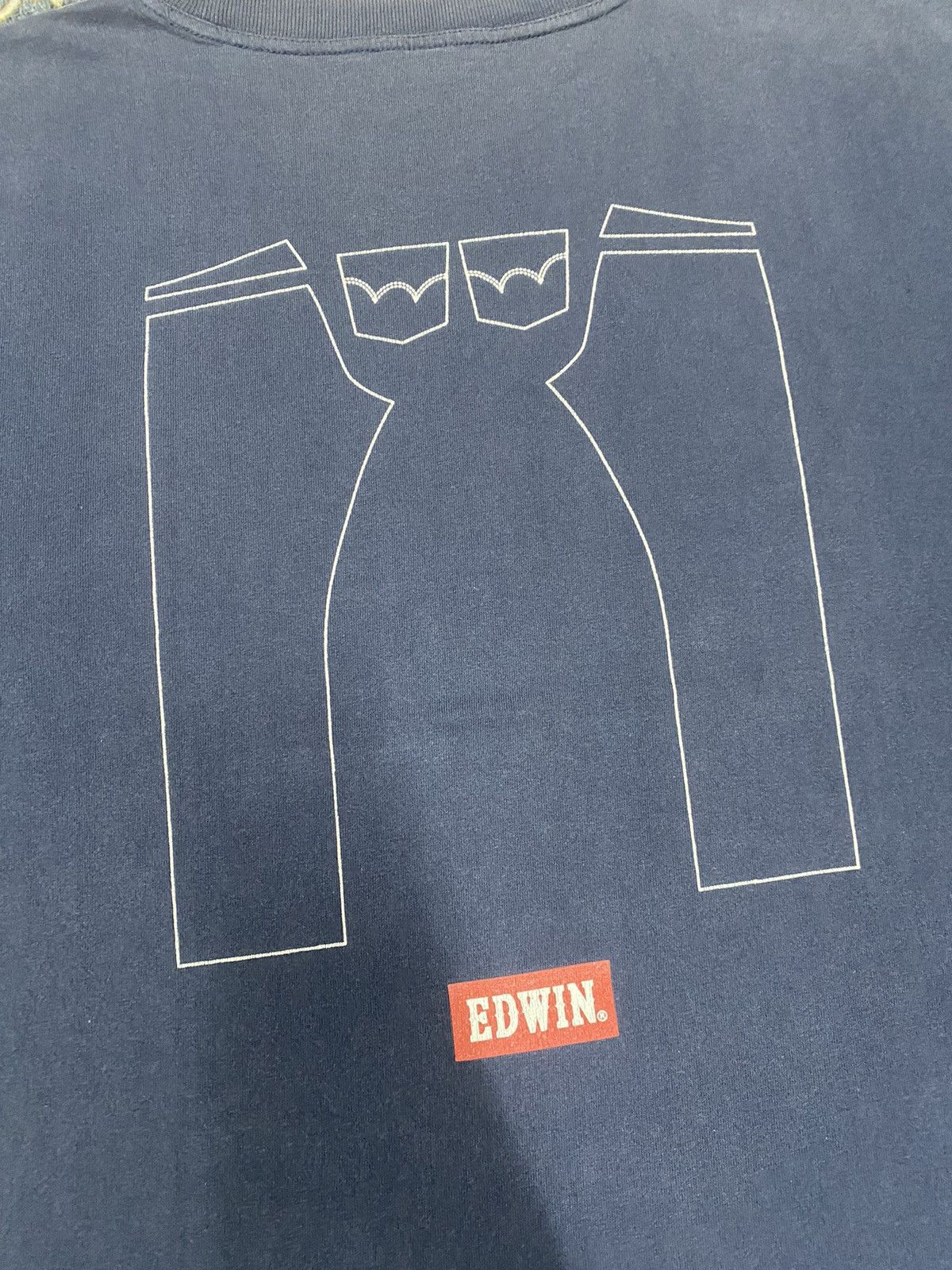 Edwin × Vintage VINTAGE INTERNATIONAL EDWIN RARE TEE Size US XL / EU 56 / 4 - 7 Thumbnail