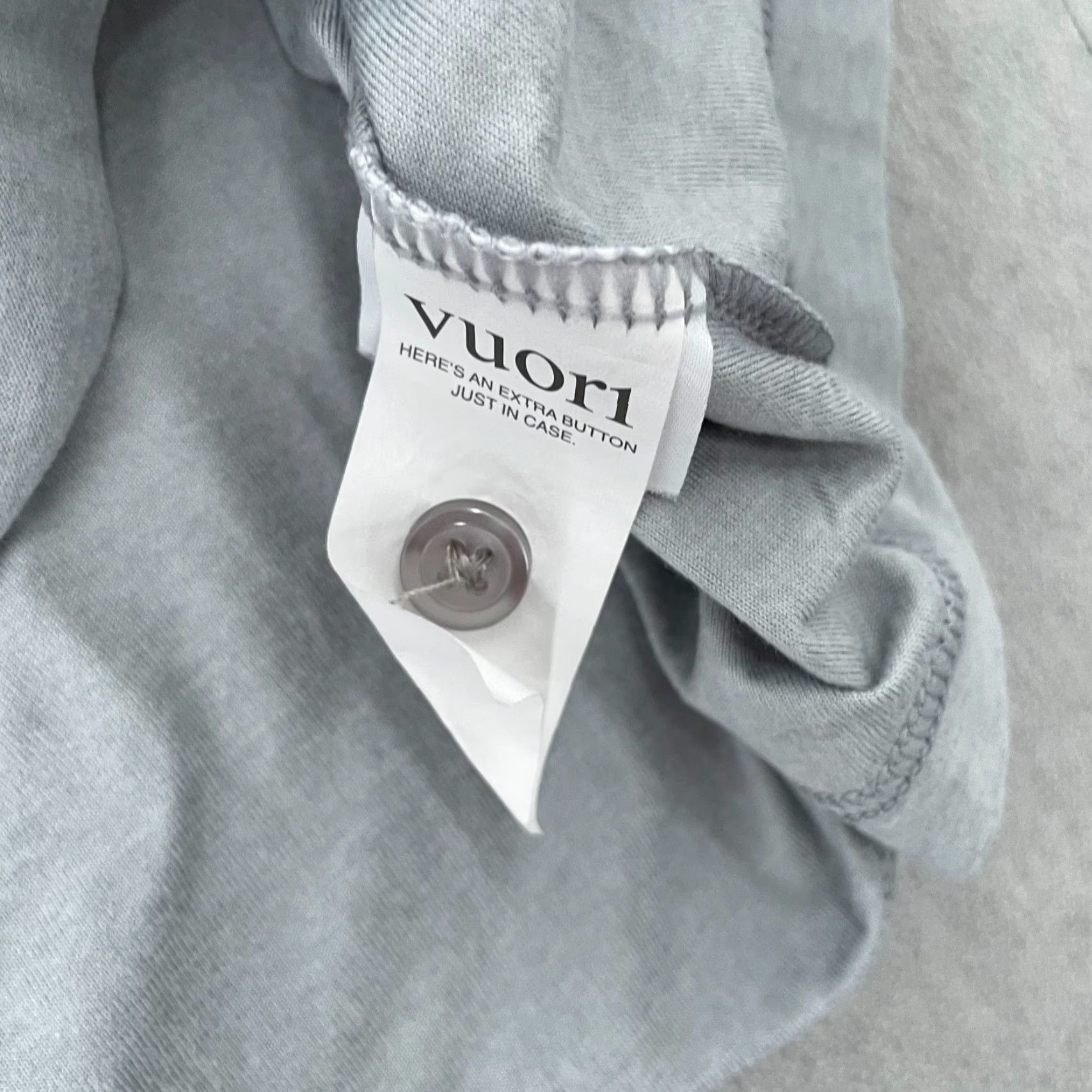 Vuori Vuori Shirt Adult Polo Stretch Performance Golf Pocket Mens XL Gray Size US XL / EU 56 / 4 - 6 Thumbnail