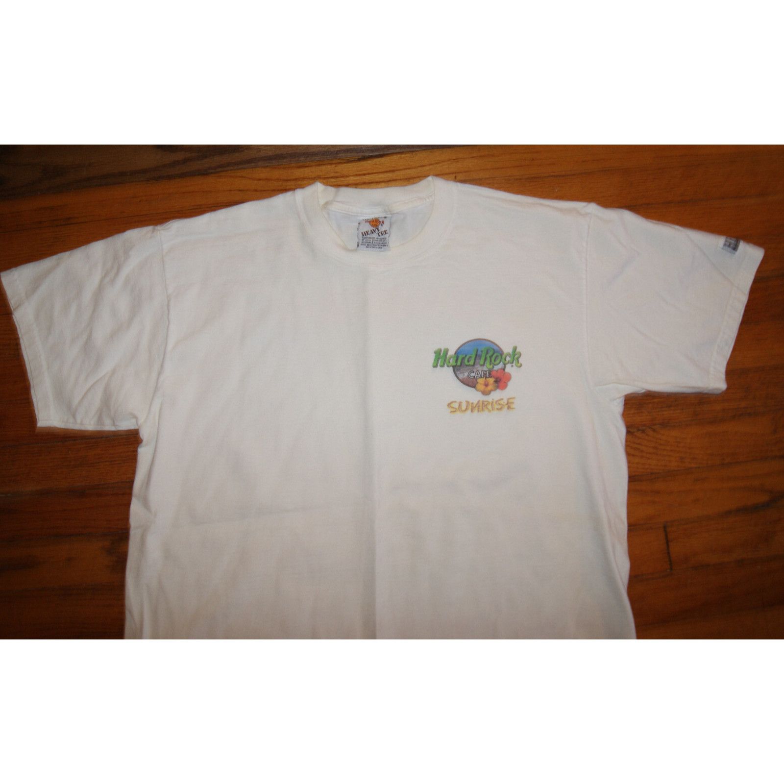 Hard Rock Cafe VTG Hard Rock Shirt Mens L Sunrise Florida USA Heavy Tee Size US L / EU 52-54 / 3 - 2 Thumbnail