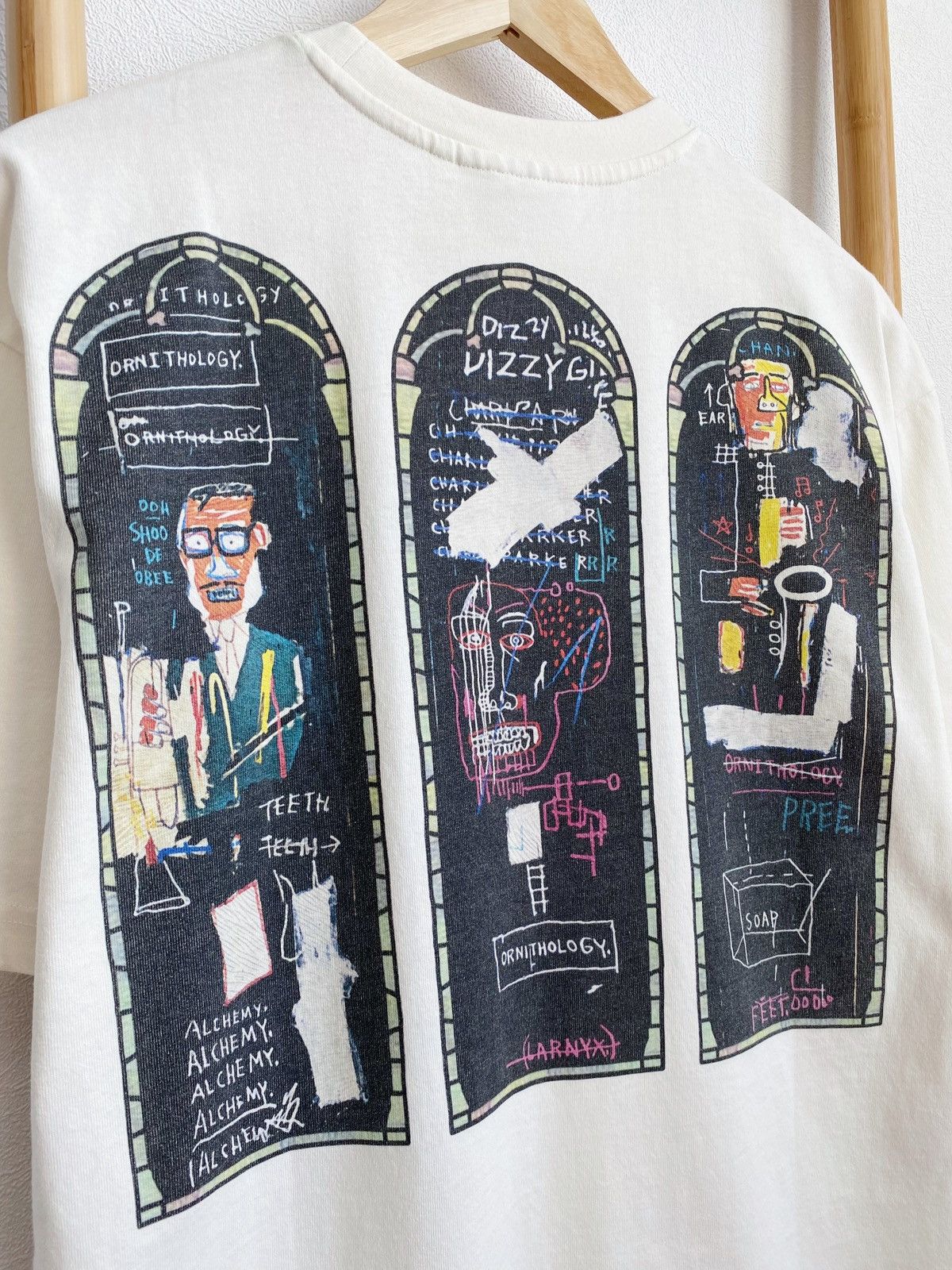 H&M × Jean-Michel Basquiat × Who Decides War WHO DECIDES WAR x BASQUIAT x H&M RELAXED FIT COTTON T-SHIRT Size US S / EU 44-46 / 1 - 13 Thumbnail