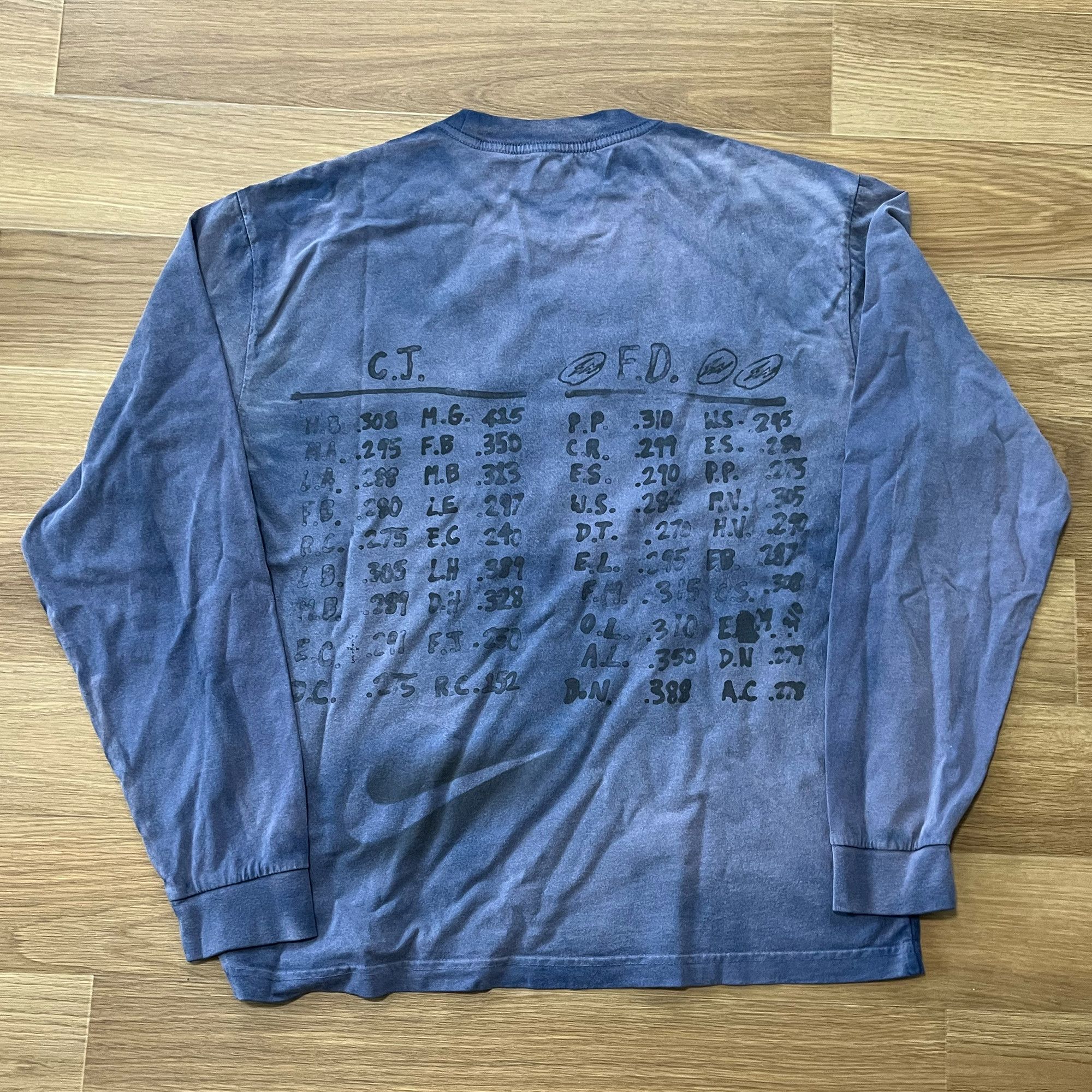 Fragment Design × Jordan Brand × Travis Scott CJ X FRAGMENT X NIKE HOUSTON TO ISE MIE LONG SLEEVE L Size US L / EU 52-54 / 3 - 2 Thumbnail