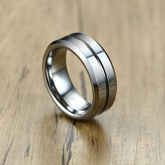 Other Casual Tungsten Ring Size ONE SIZE - 1 Thumbnail