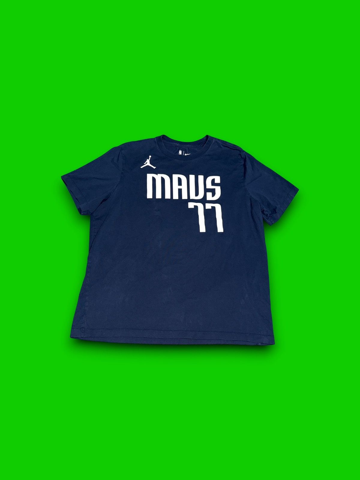 Nike Dallas Mavericks Luka Doncic the Nike tee jersey shirt XL Size US XL / EU 56 / 4 - 2 Thumbnail