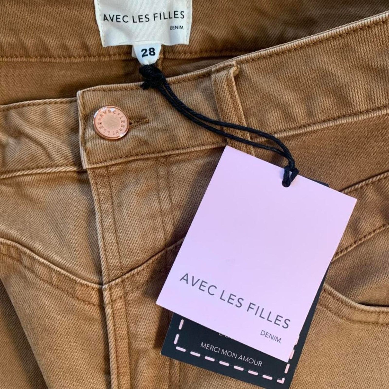 Anthropologie NWT Anthropologie Avec Les Filles Denim Rancher Shorts Size 28" / US 6 / IT 42 - 5 Thumbnail