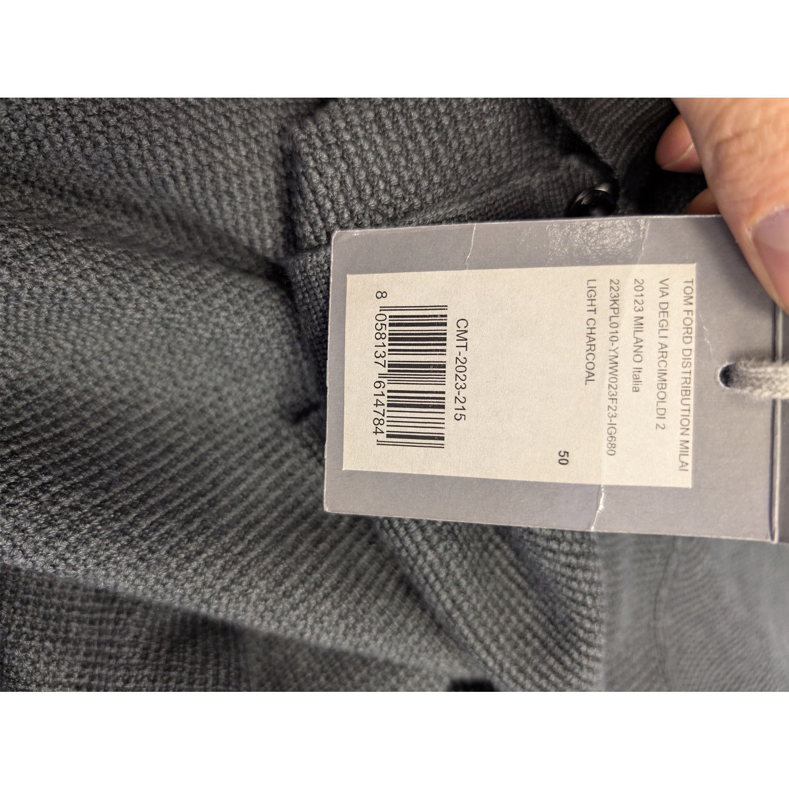 Tom Ford o1rshd1 Knitwear Polo Shirt Knitted in Grey Size US M / EU 48-50 / 2 - 22 Thumbnail
