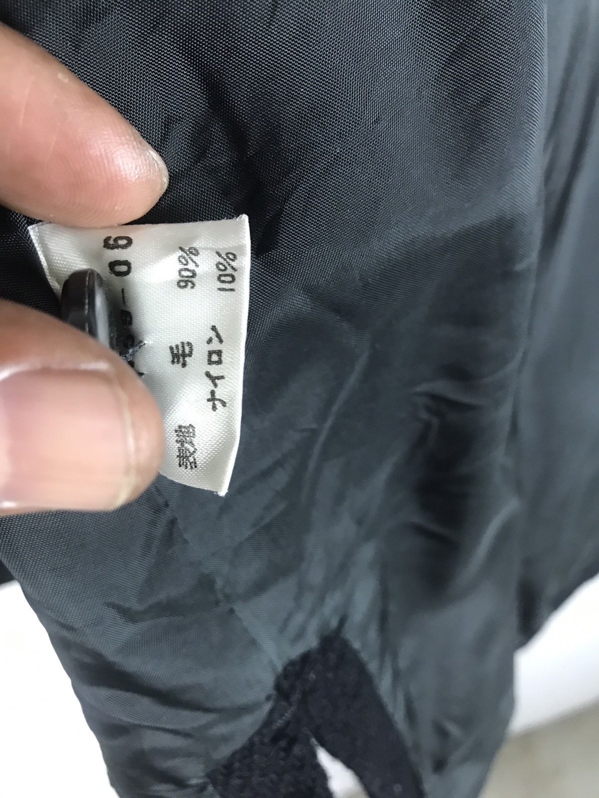 Yohji Yamamoto Yohji Yamamoto WORKSHOP Minimal Black Avant Garde Jacket Size US M / EU 48-50 / 2 - 8 Thumbnail