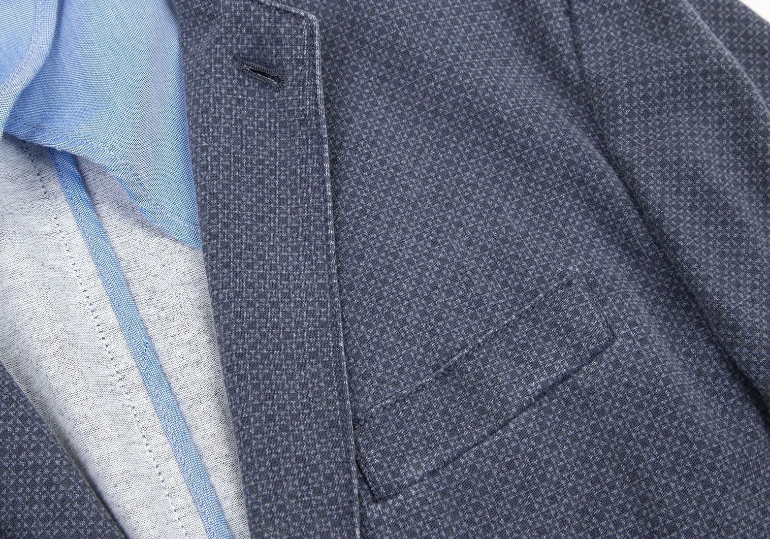 Armani Collezioni Cotton 2B Tailored Jacket in Navy Size 50 Size US M / EU 48-50 / 2 - 5 Thumbnail