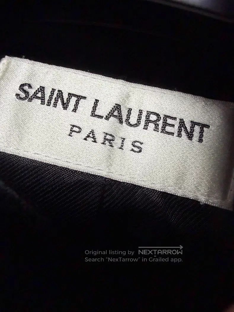 Saint Laurent Paris Saint Laurent Paris Baseball Jacket Size XS / US 0-2 / IT 36-38 - 3 Thumbnail